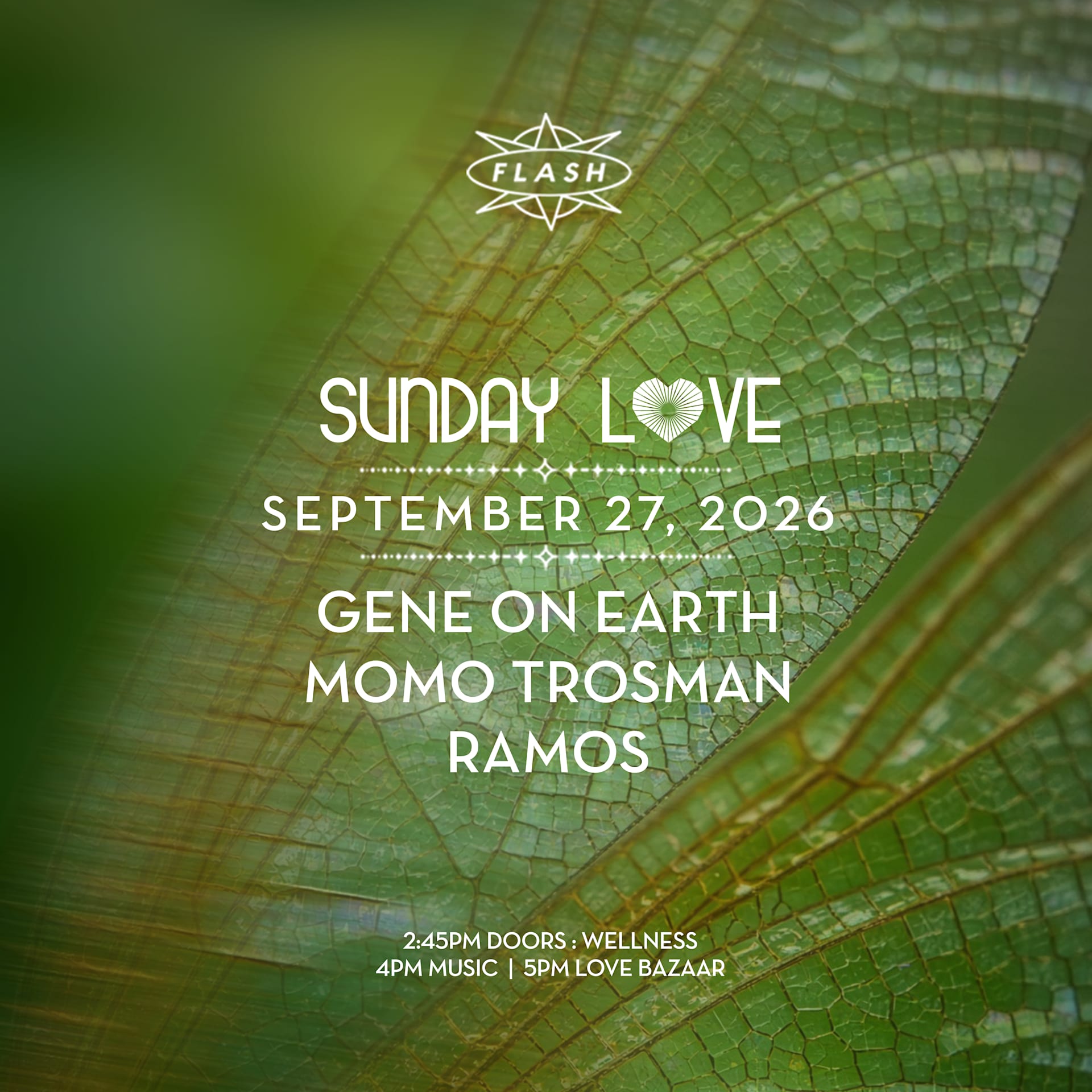 Sunday Love: Gene On Earth - Momo Trosman - Ramos