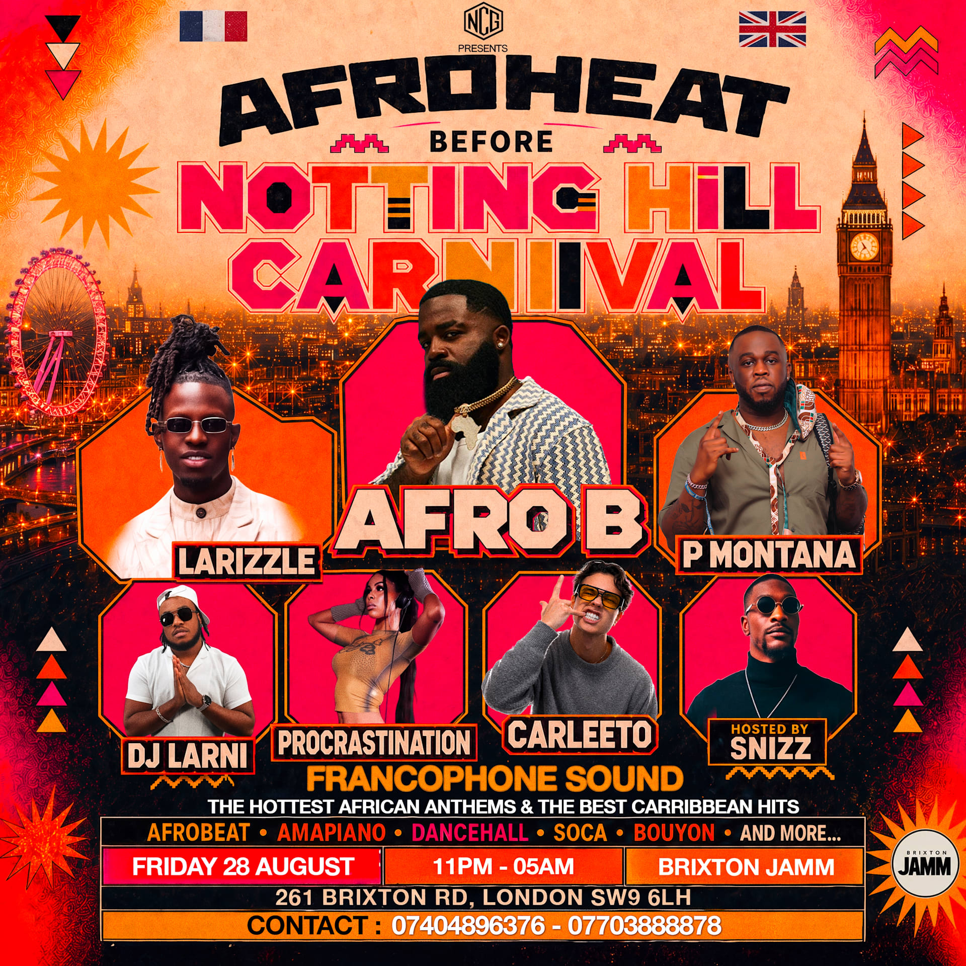 Afroheat London - Carnival Weekend