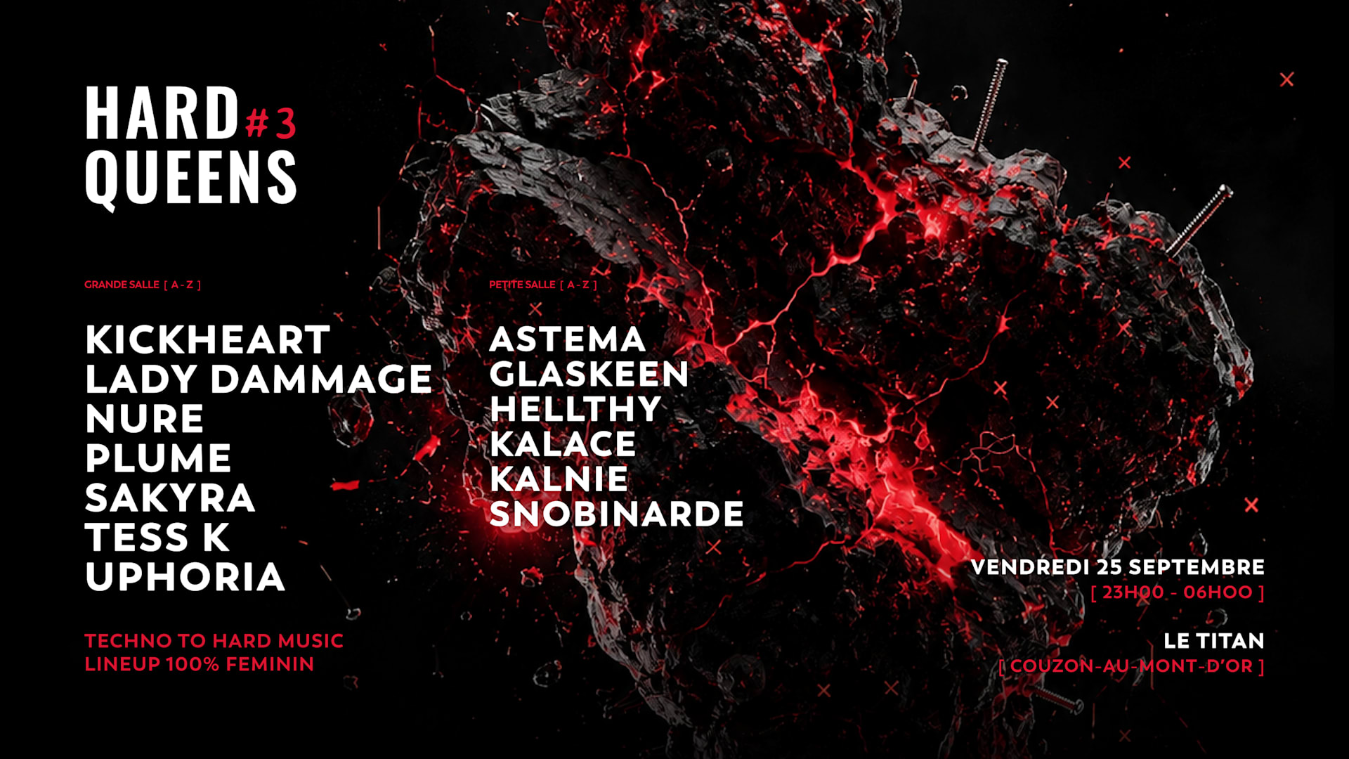 Hard Queens 3 : Sakyra, Uphoria, Lady Dammage & More