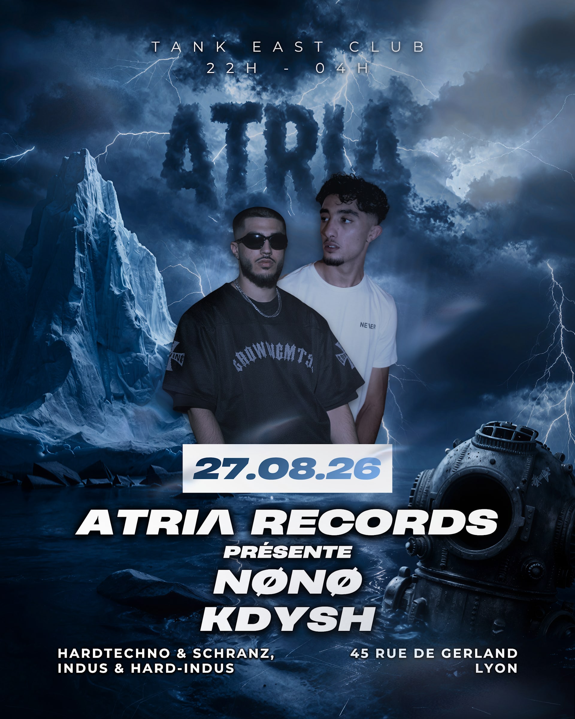 Techno Tank X Atria : Nønø & Kdysh