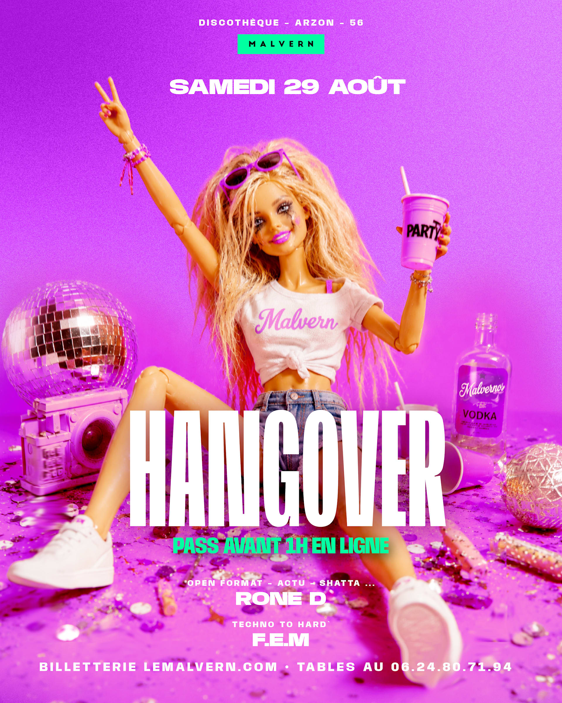 Hangover - Pass Avant 1h