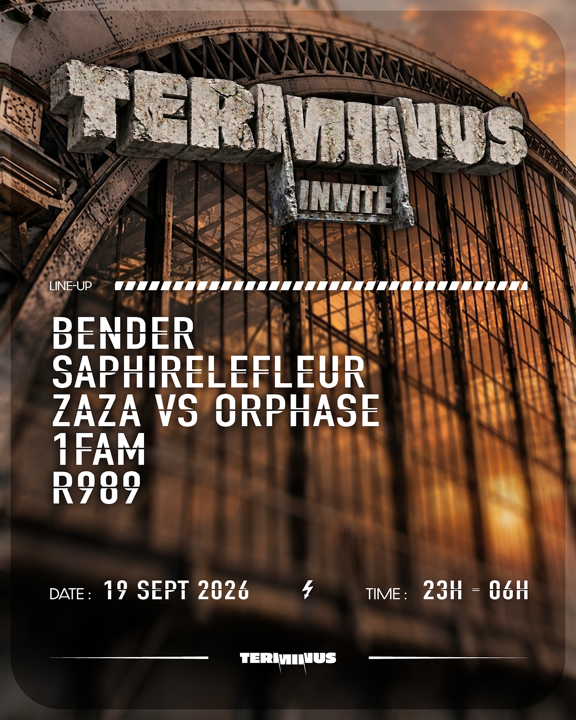 Terminus Invite Saphirelefleur | Zaza | 1fam & More