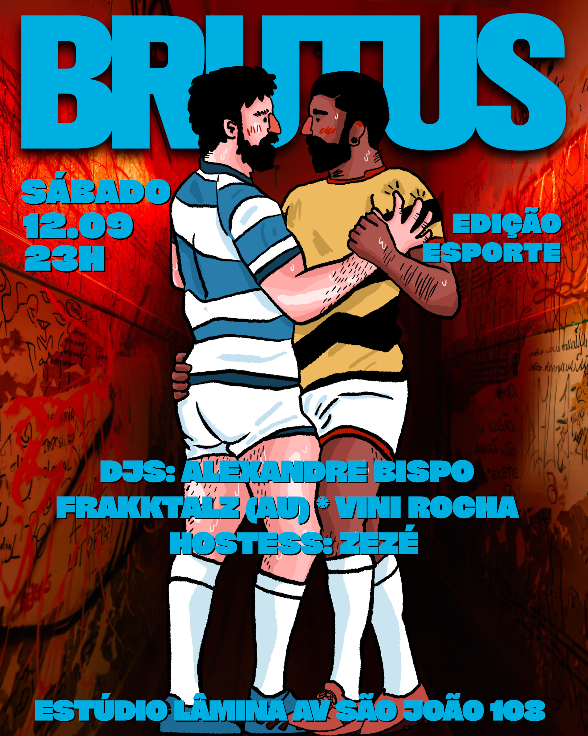 Brutus No Estúdio Lâmina - Edição Esporte