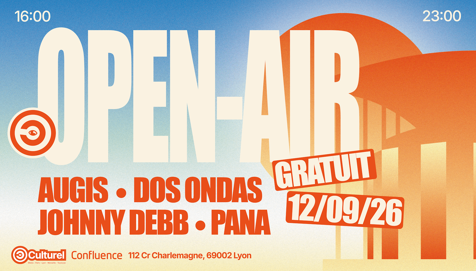 Culturel Lyon X Confluence - Open Air