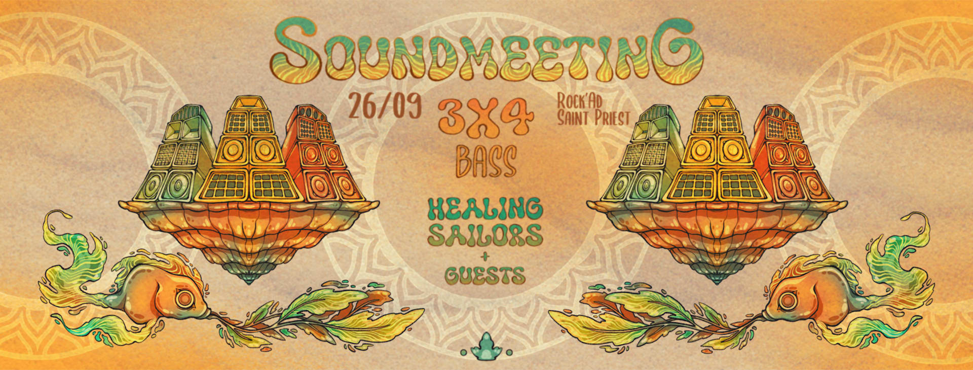 Soundmeeting 3x4 Basses - Healing X Tribulation X Blondi