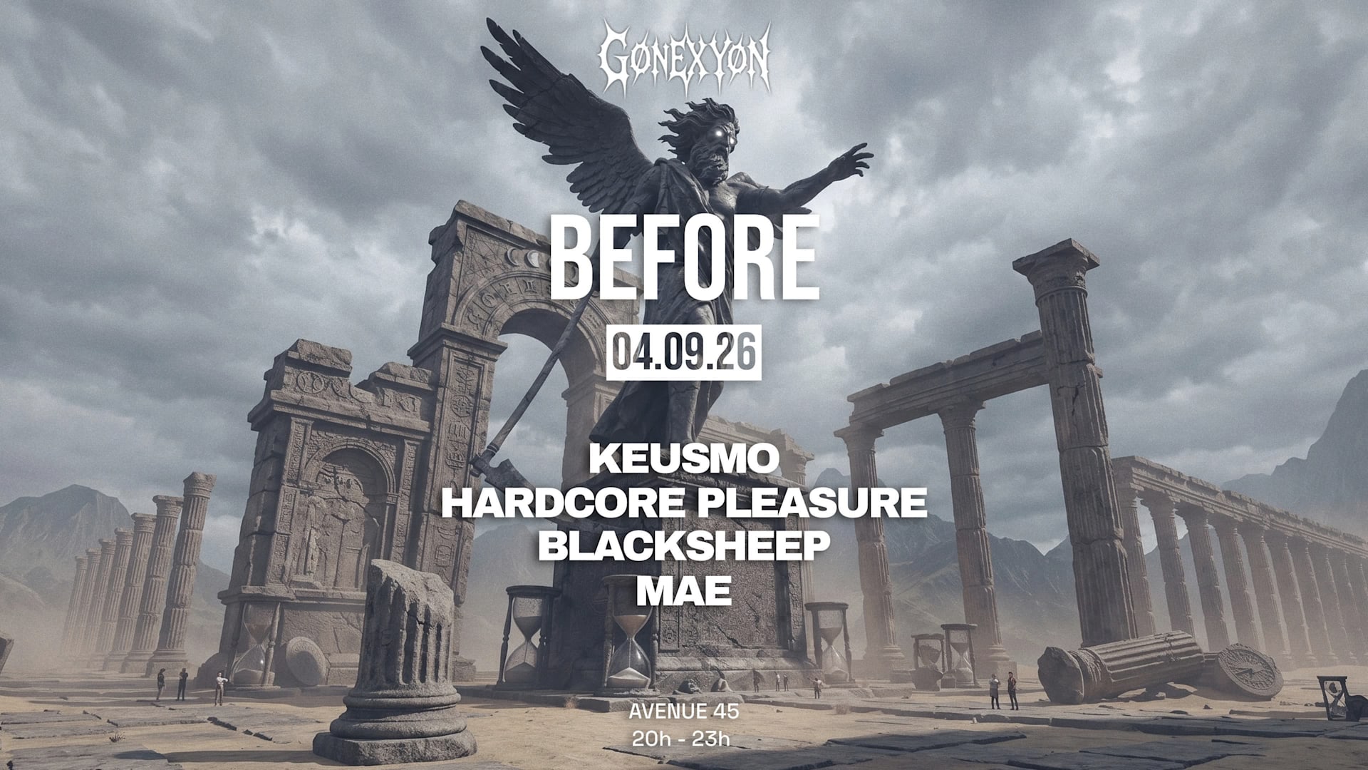 Before #05 : Keusmo, Hardcore Pleasure, Blacksheep, Mae