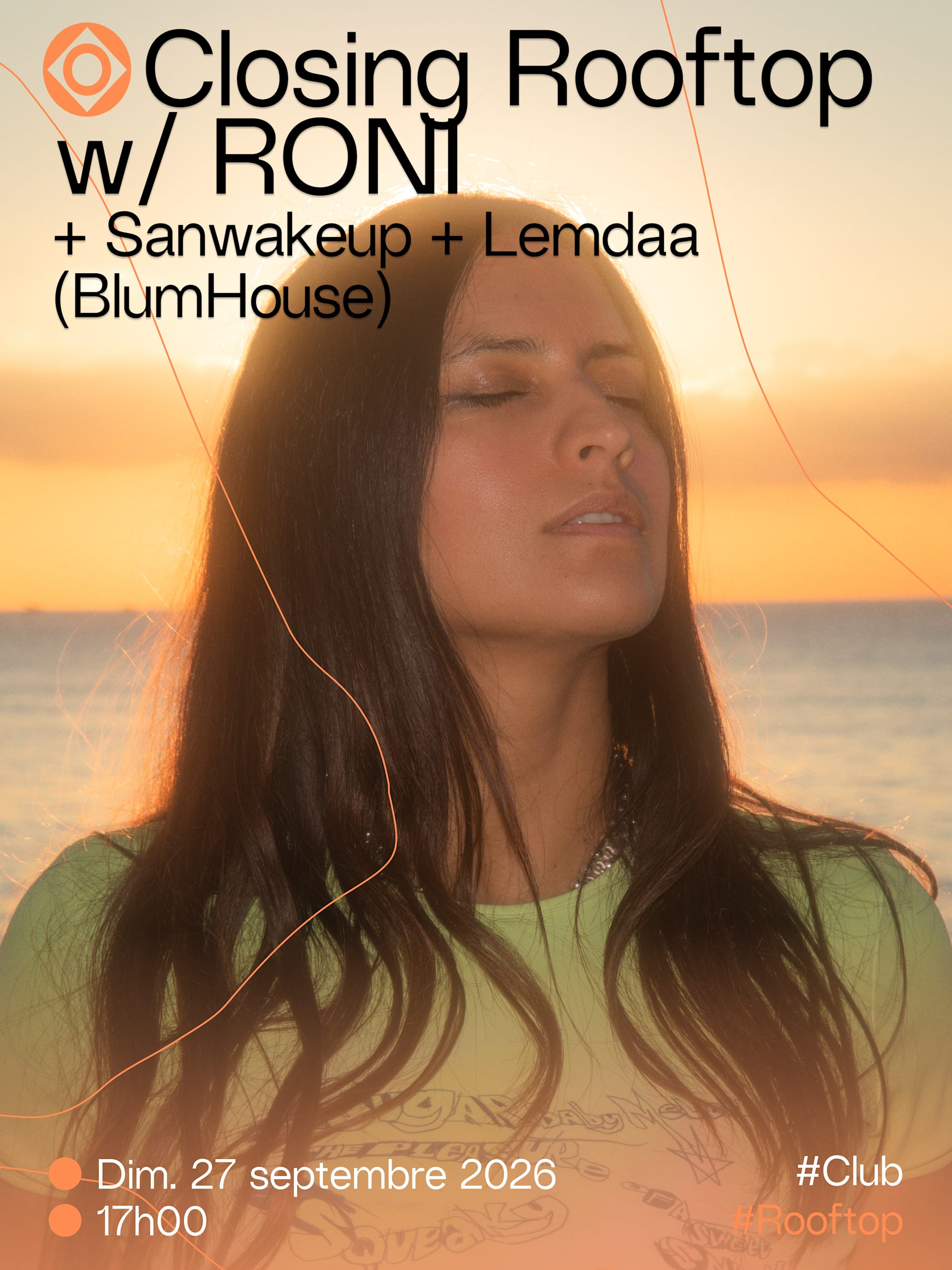 Closing Rooftop W/ Roni + Blumhouse — Event Gratuit