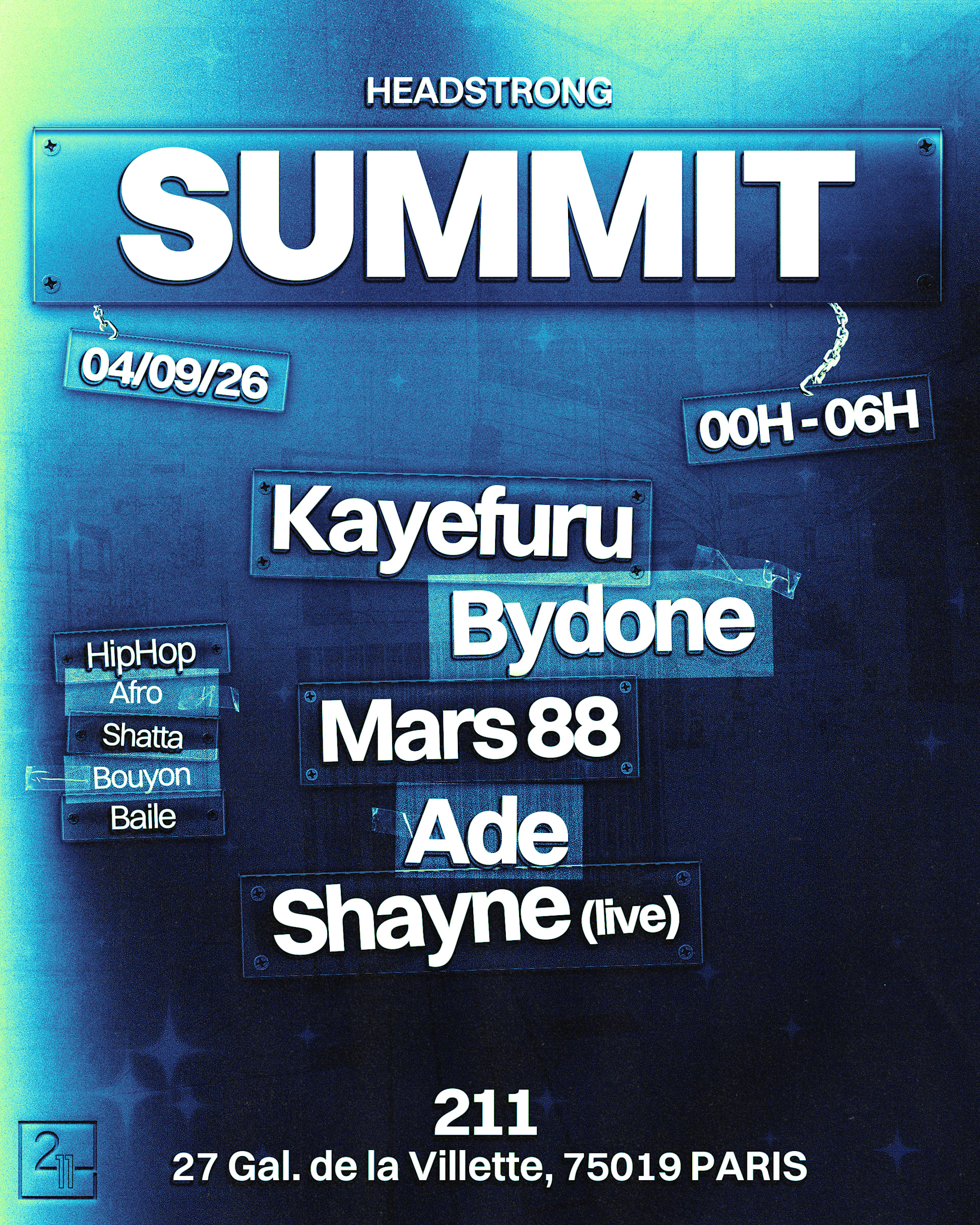 Summit Party Afro / Hip Hop
