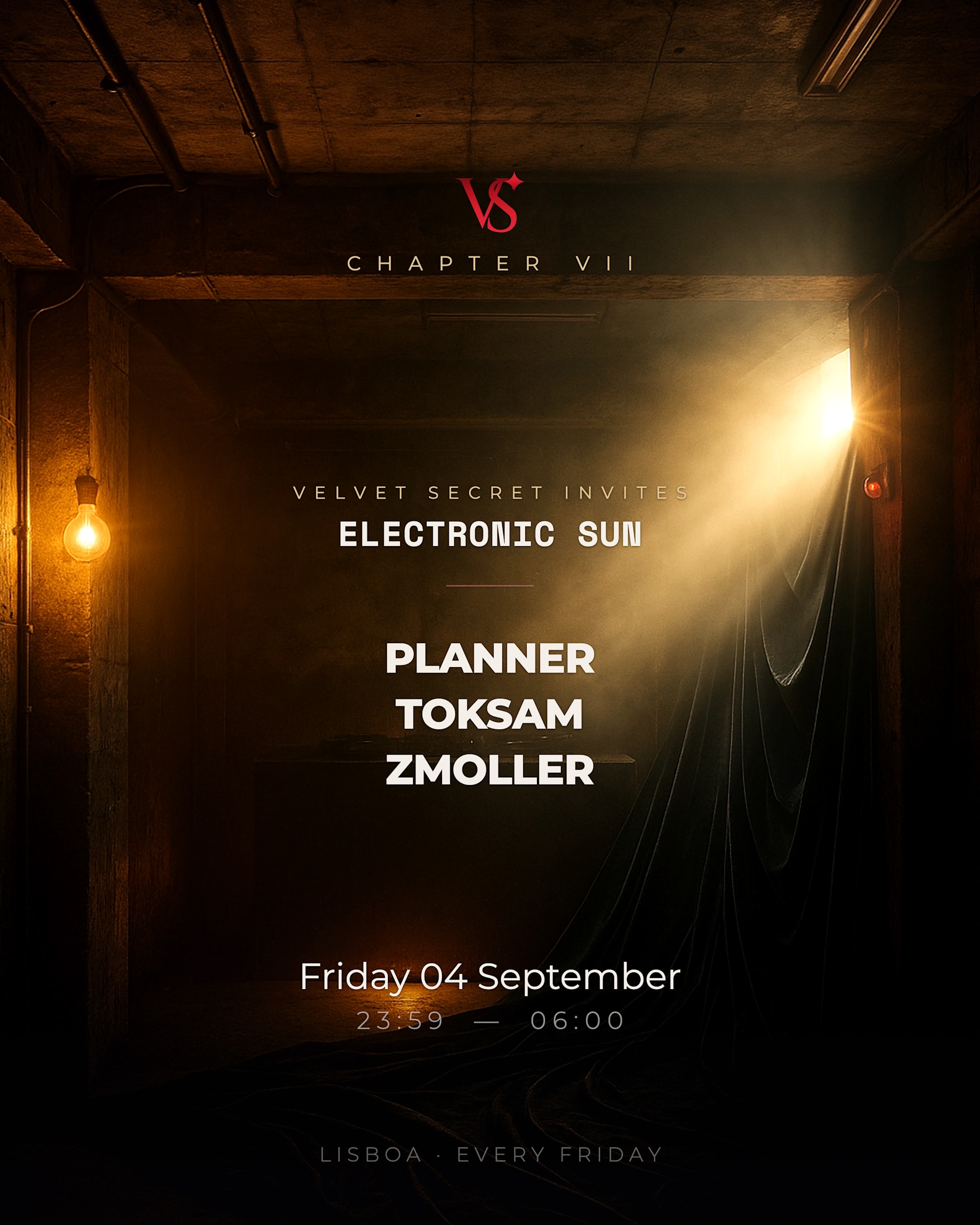Velvet Secret Invites Electronic Sun - Chapter VII
