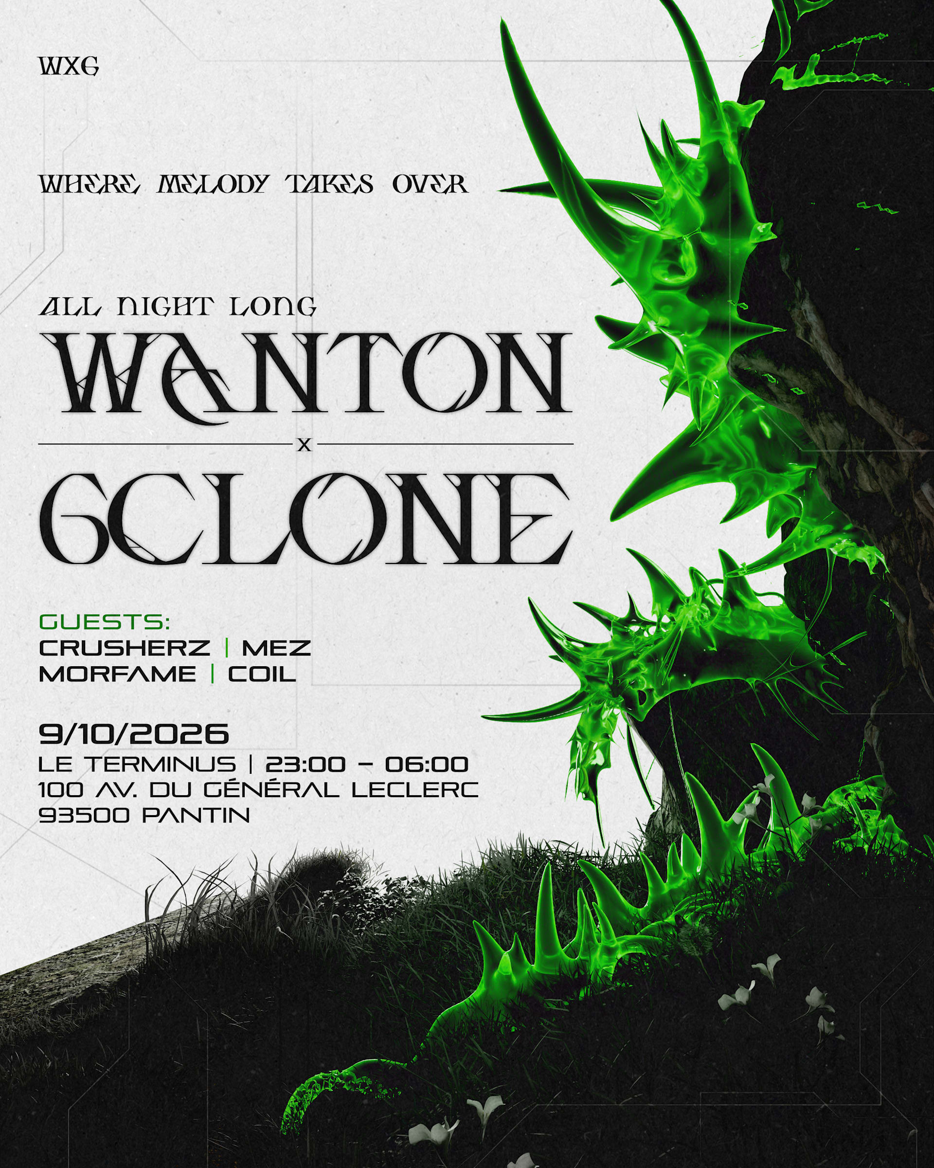 Wanton X 6cløne All Night Long