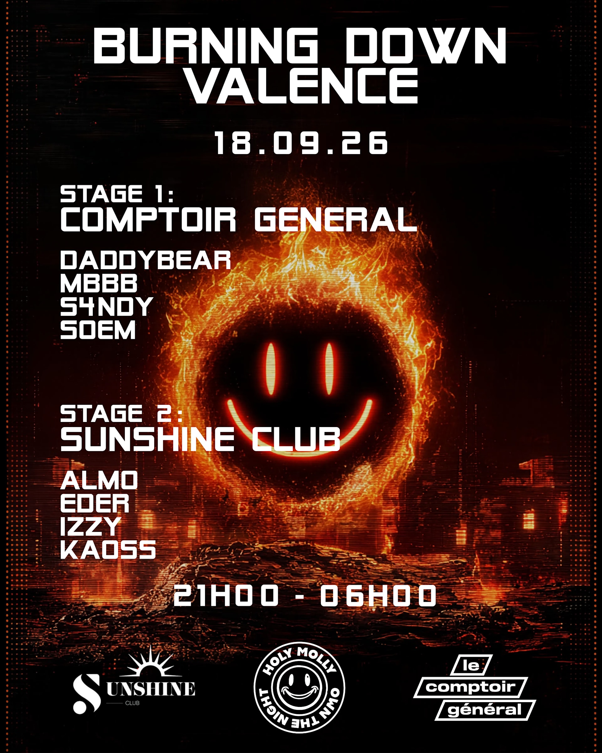Burning Down Valence