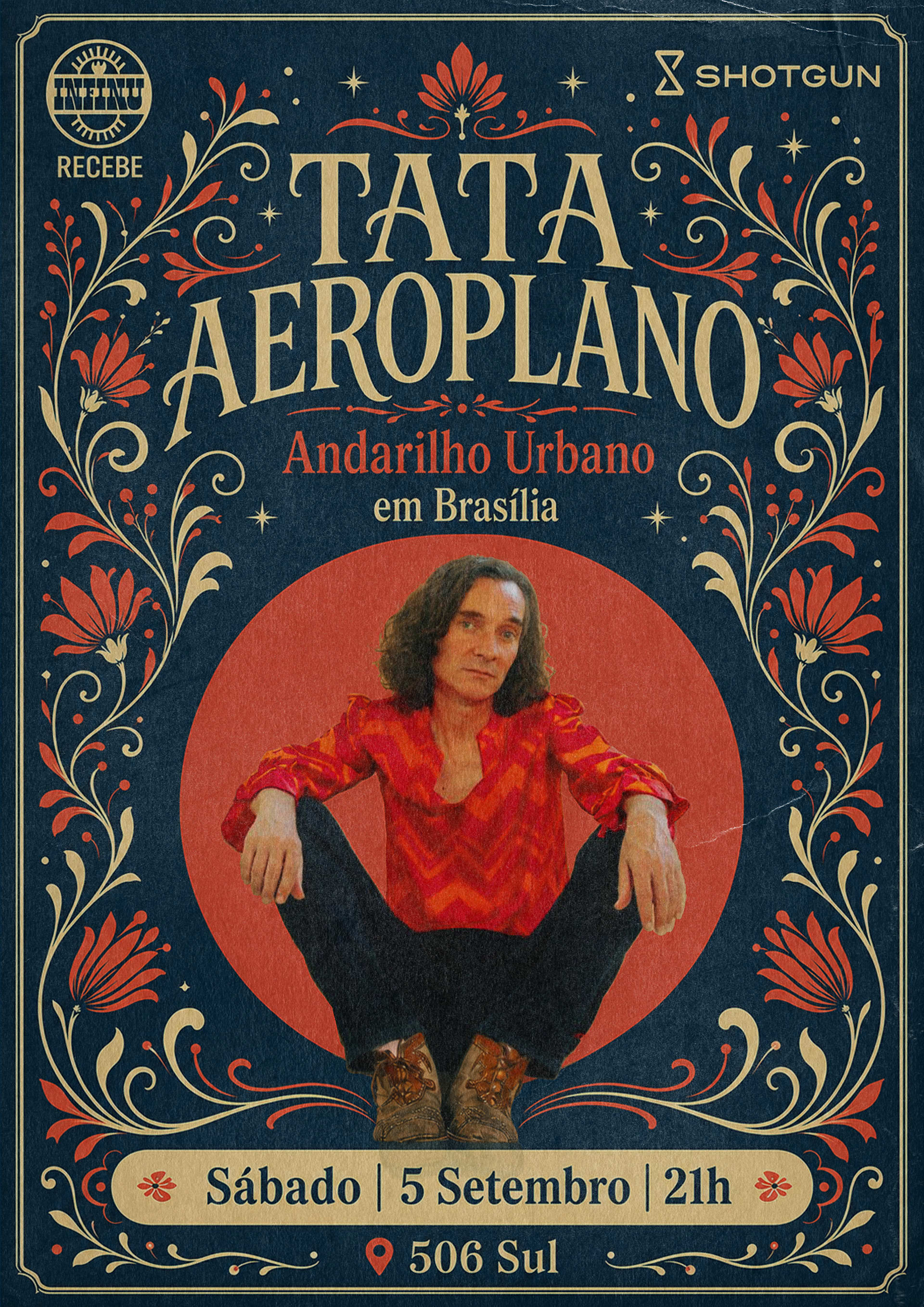 Infinu Recebe Tata Aeroplano E O Show Andarilho Urbano