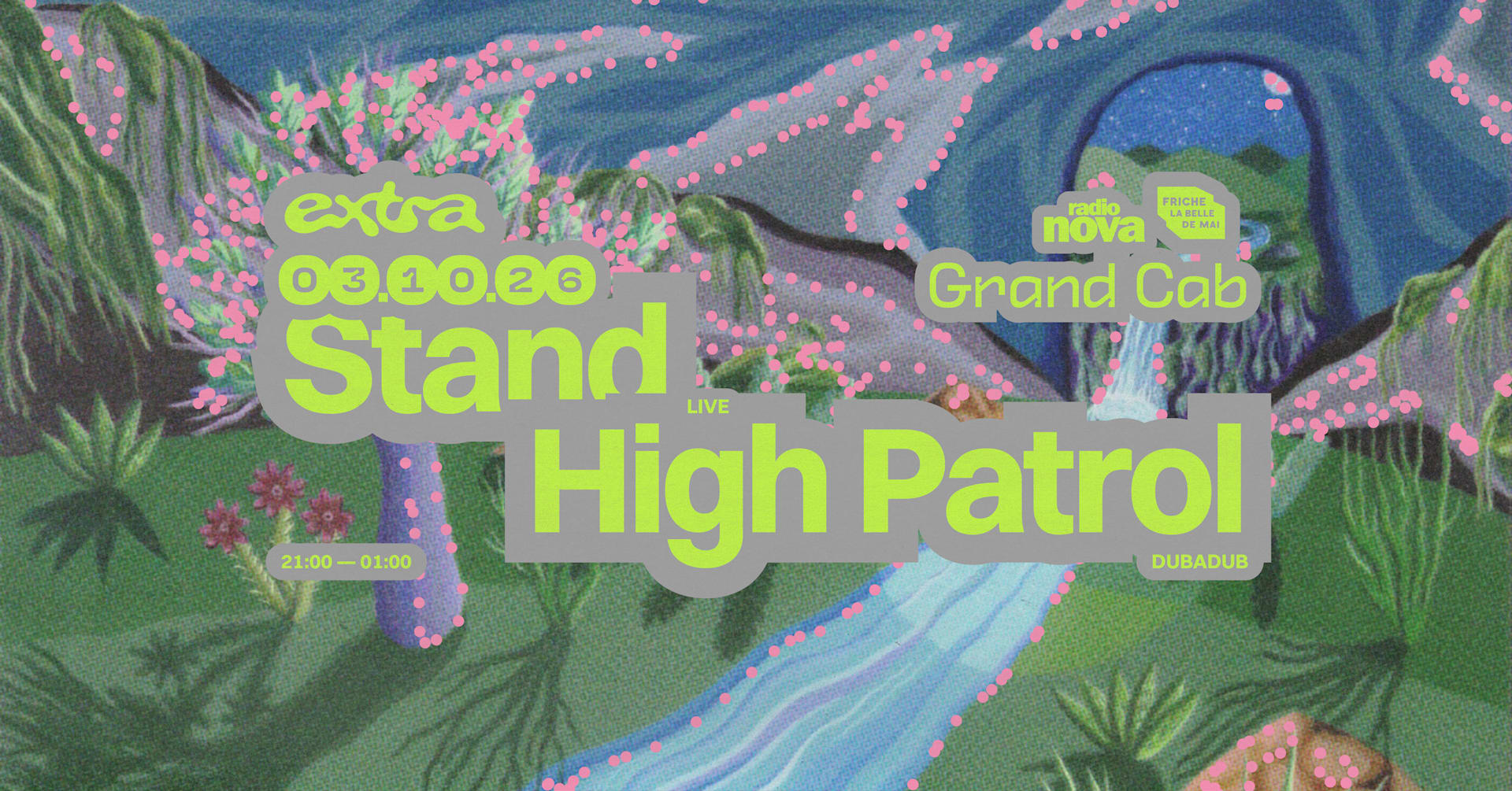 Stand High Patrol + Marina P & The Radiators @ Grand Cab