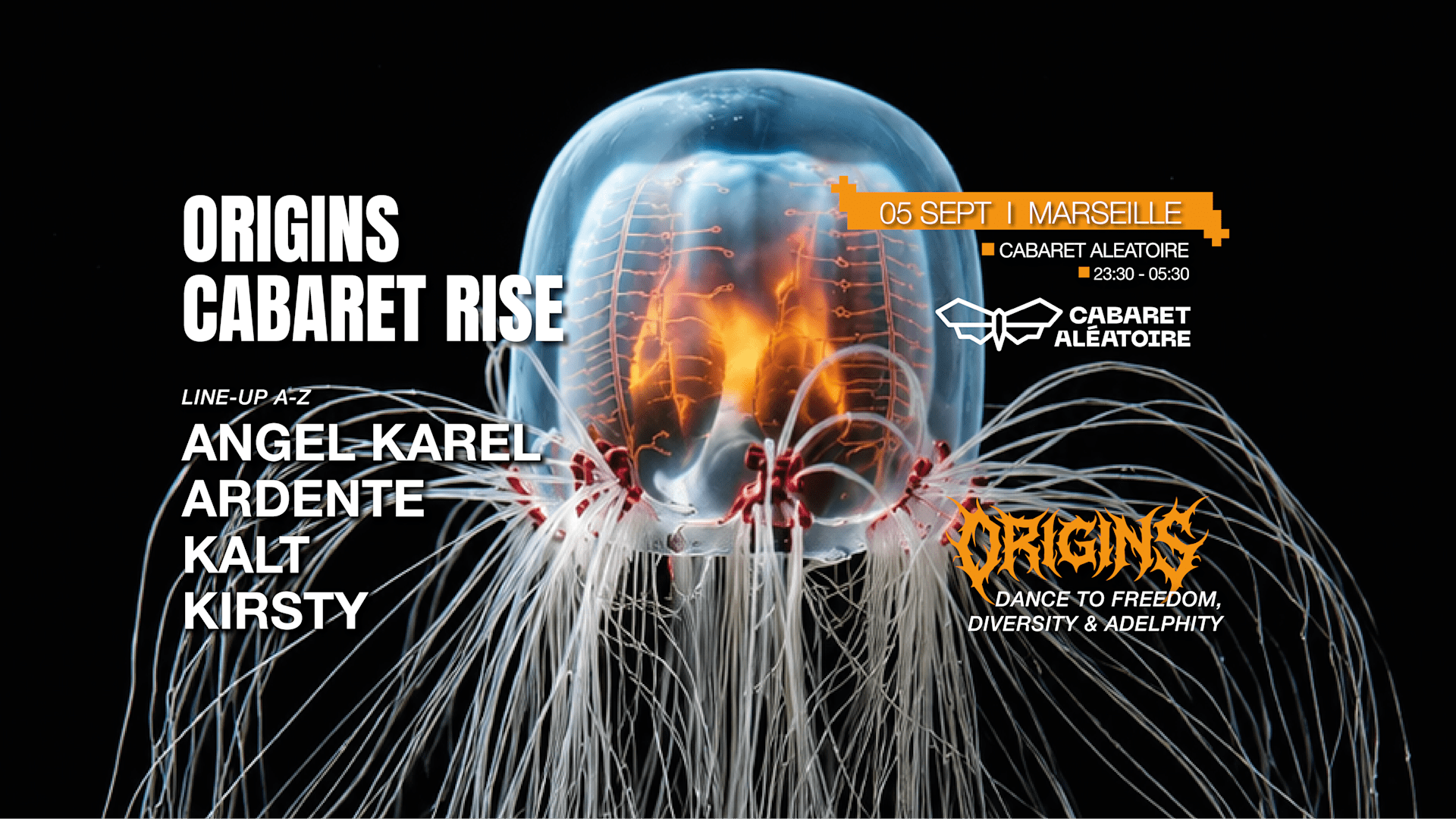 Origins Cabaret Rise Marseille