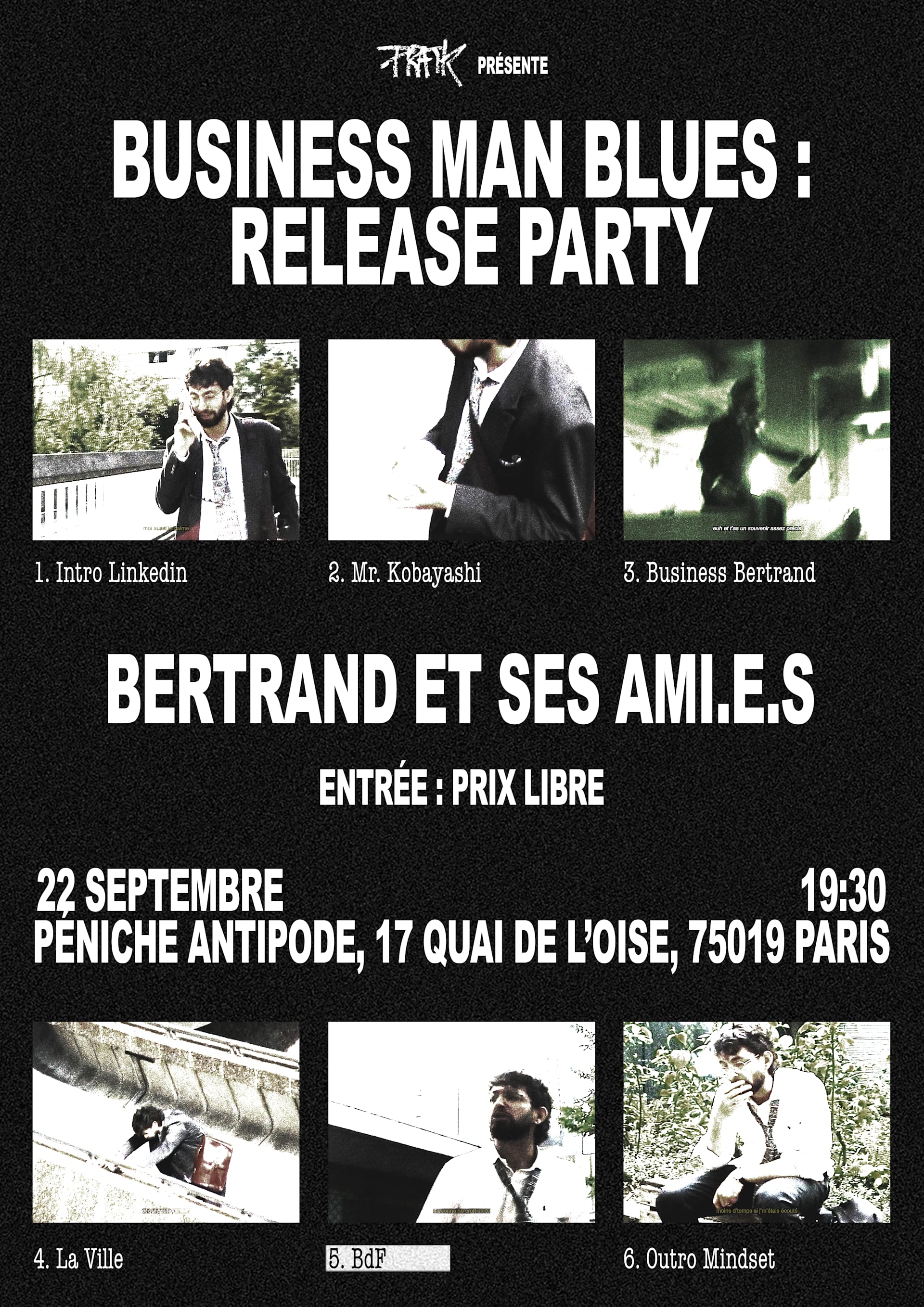 Business Man Blues : Release Party
