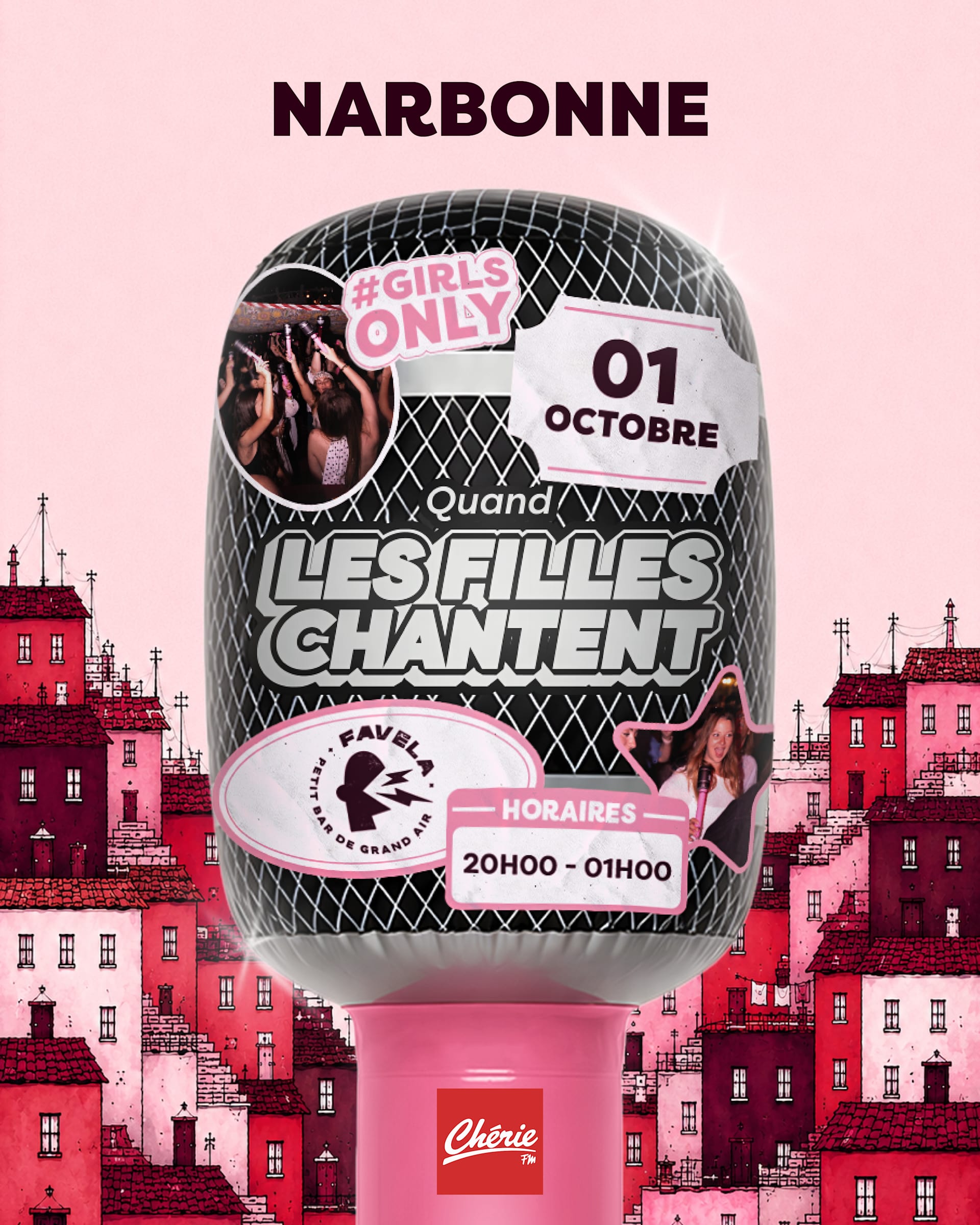 Quand Les Filles Chantent - La Favela Le 01/10