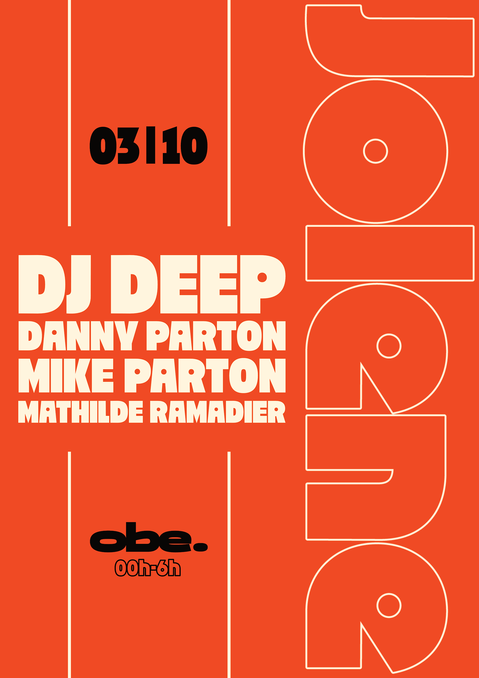 Obe. - Dj Deep, Danny & Mike Parton, Mathilde Ramadier