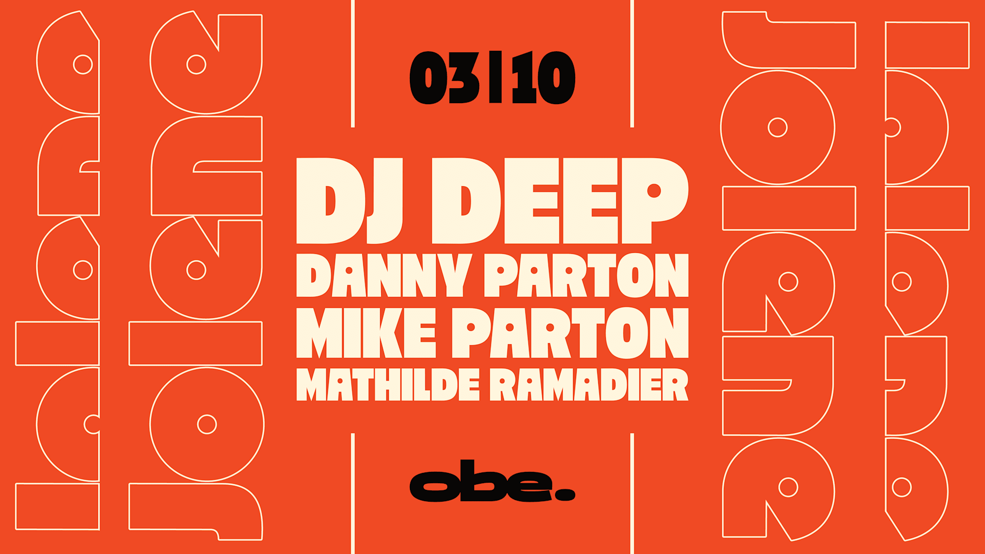 Obe. - Dj Deep, Danny & Mike Parton, Mathilde Ramadier