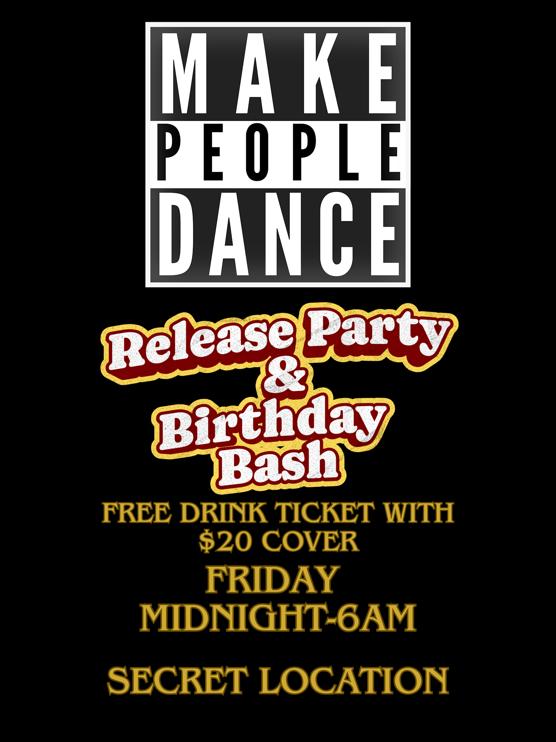 Release Party / Bday Bash