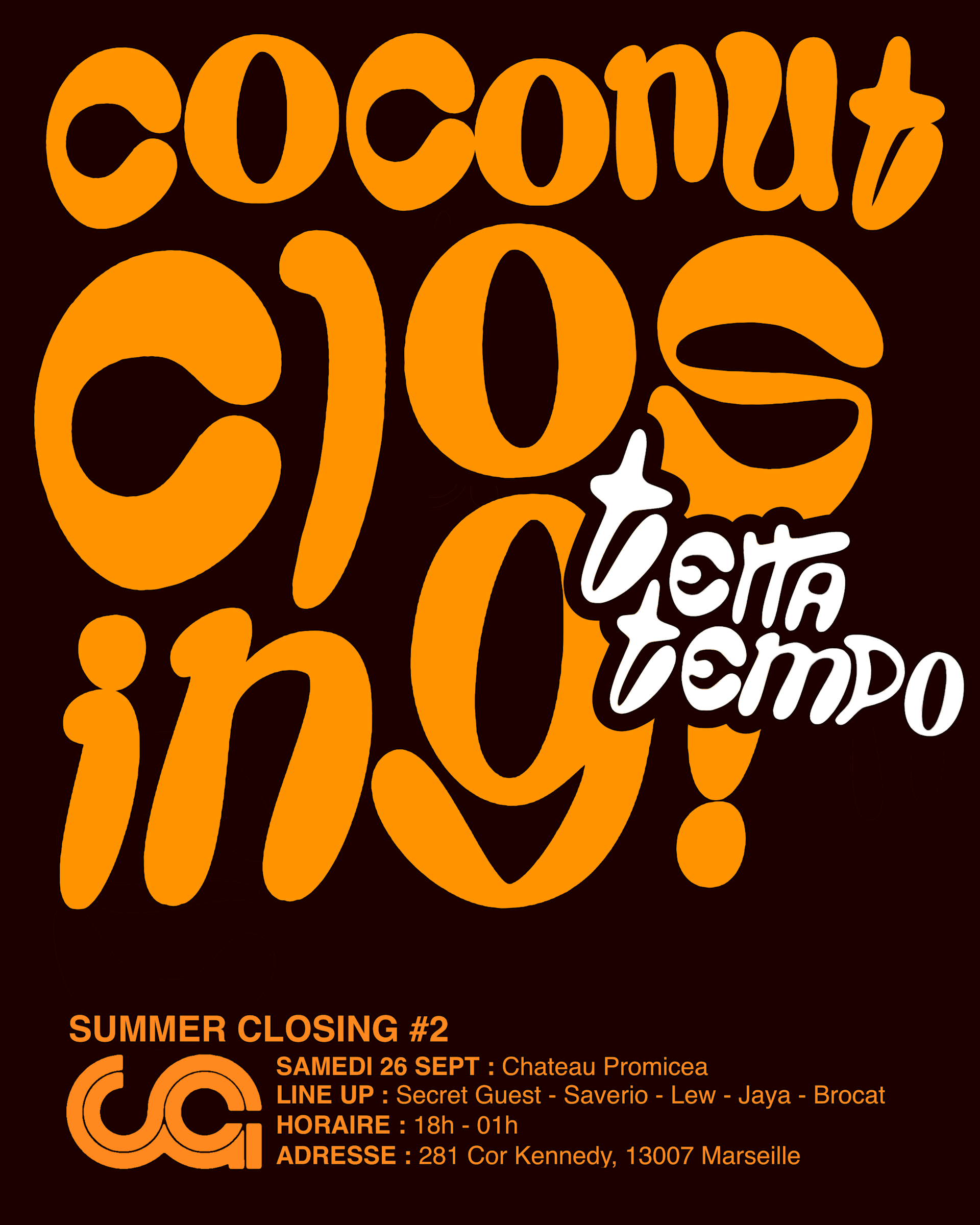 Coconut Closing #2, Terra Tempo Au Chateau Promicea