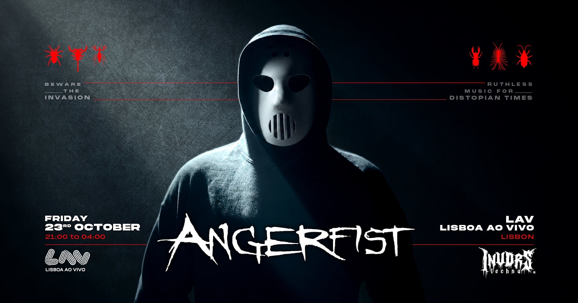 Angerfist & Ush| Lisbon 2026