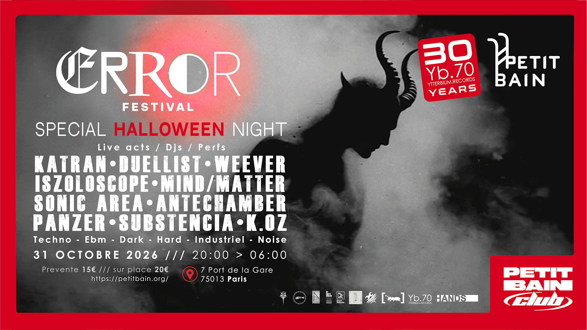 Halloween Night : Error Festival