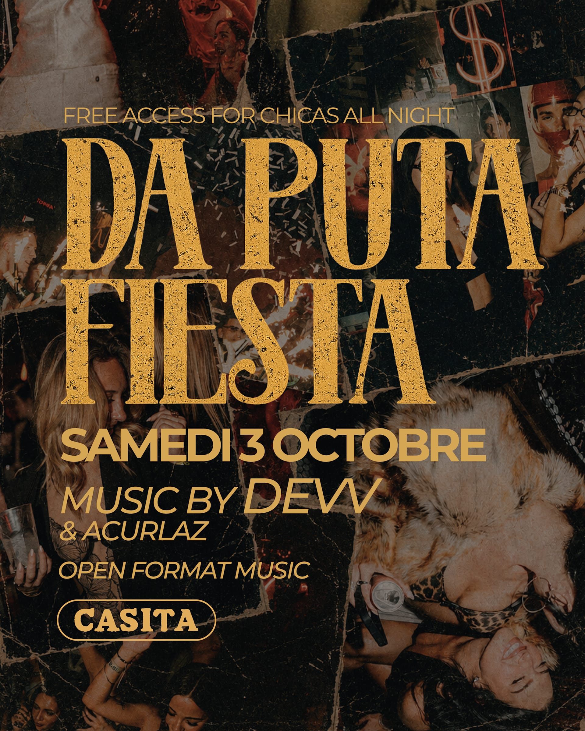Samedi 3 Octobre - Da Puta Fiesta