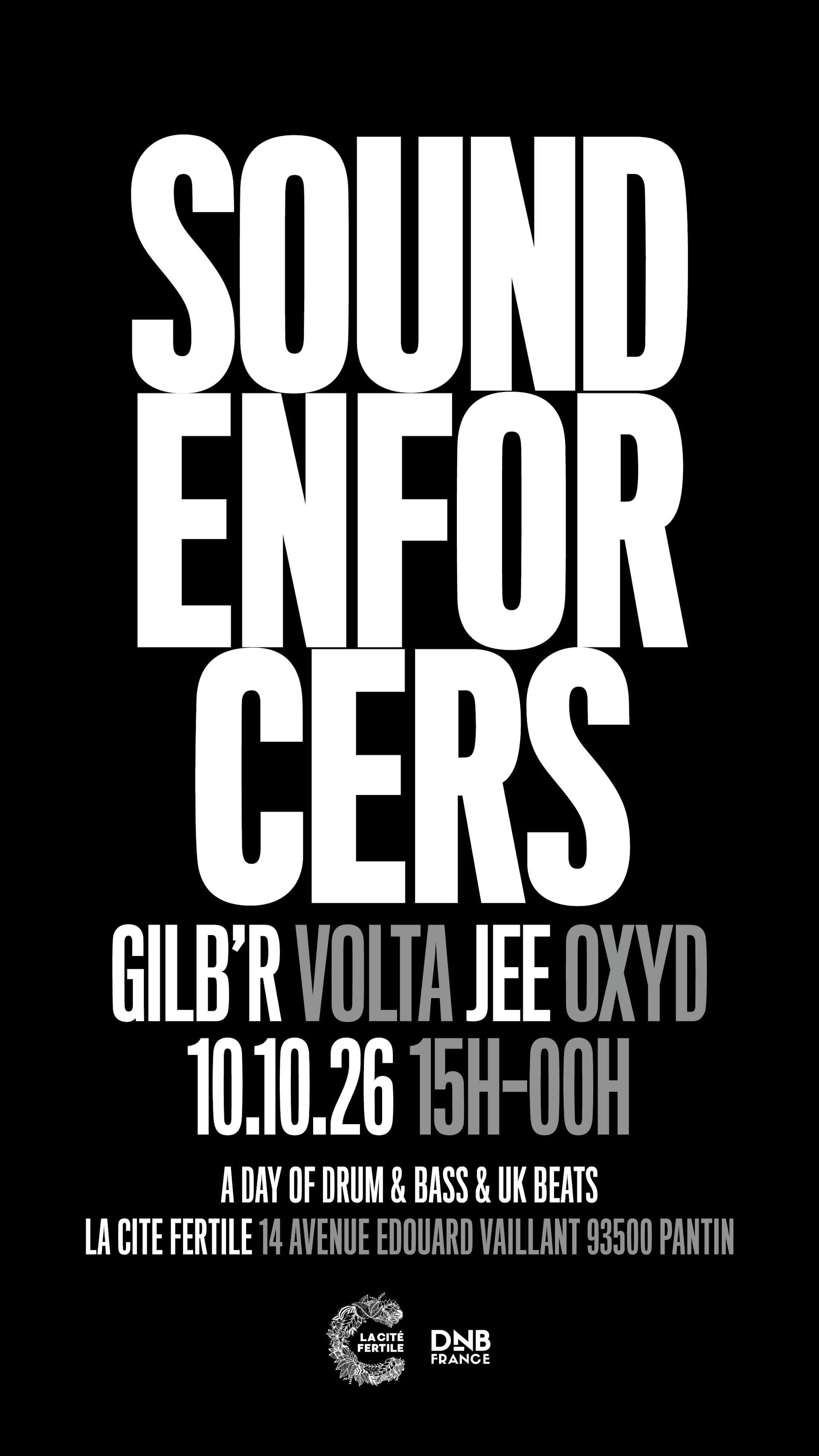 Sound Enforcers X Cité Fertile