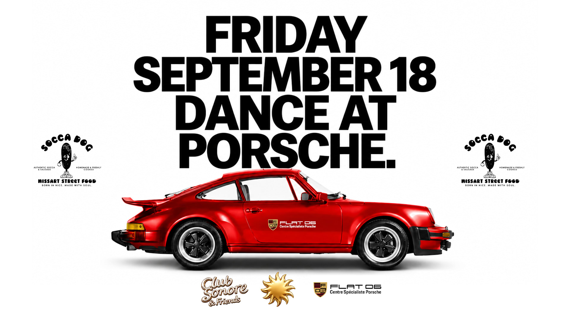 Club Sonore X Friday, September 18 Dance At Porsche