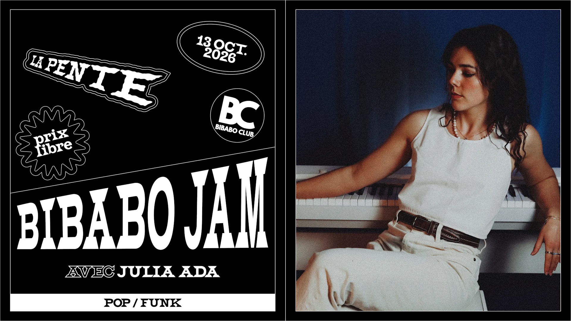 Bibabo Jam Avec Julia Ada [Jam Session Pop / Funk]