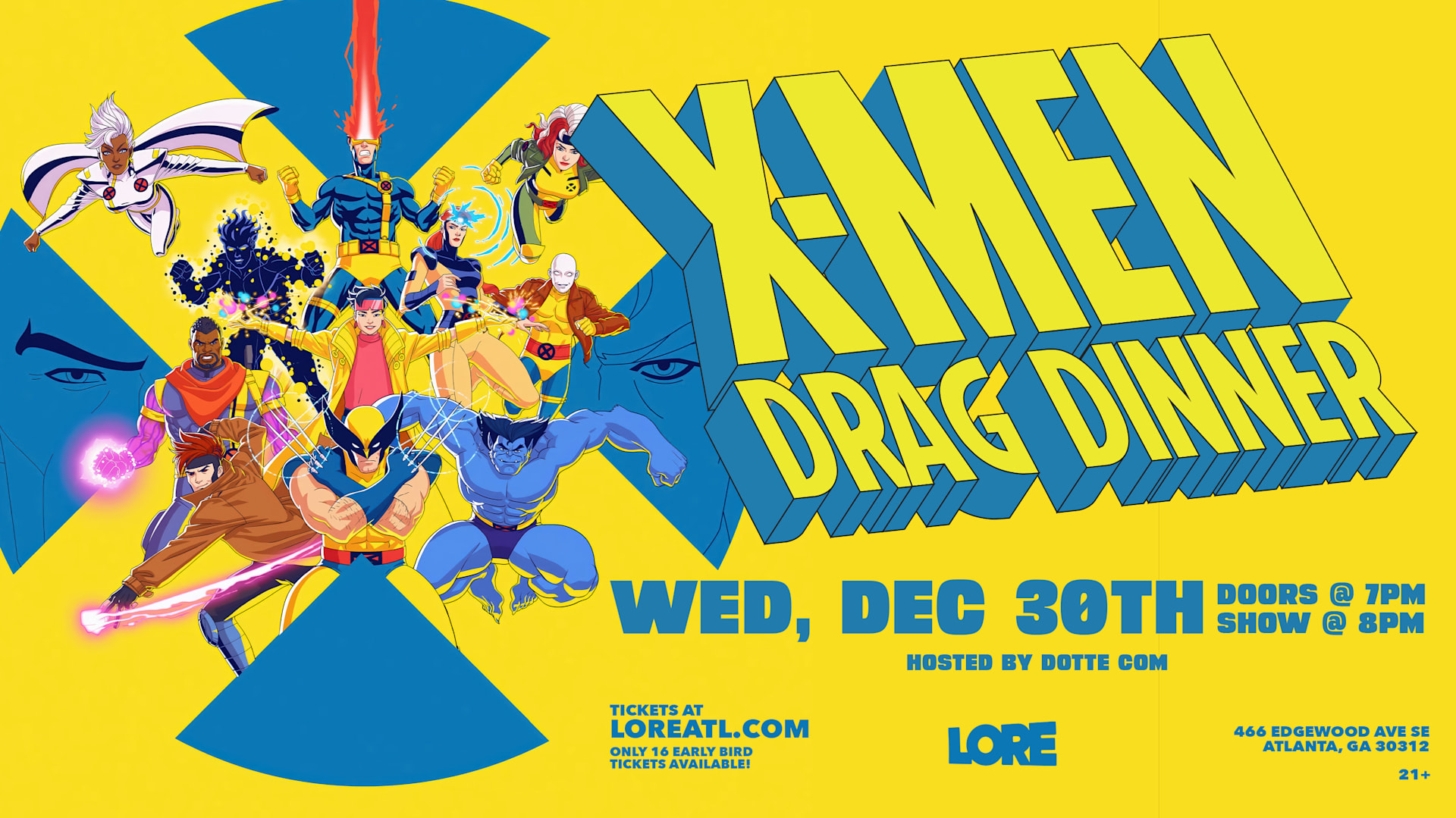 X-Men Drag Dinner