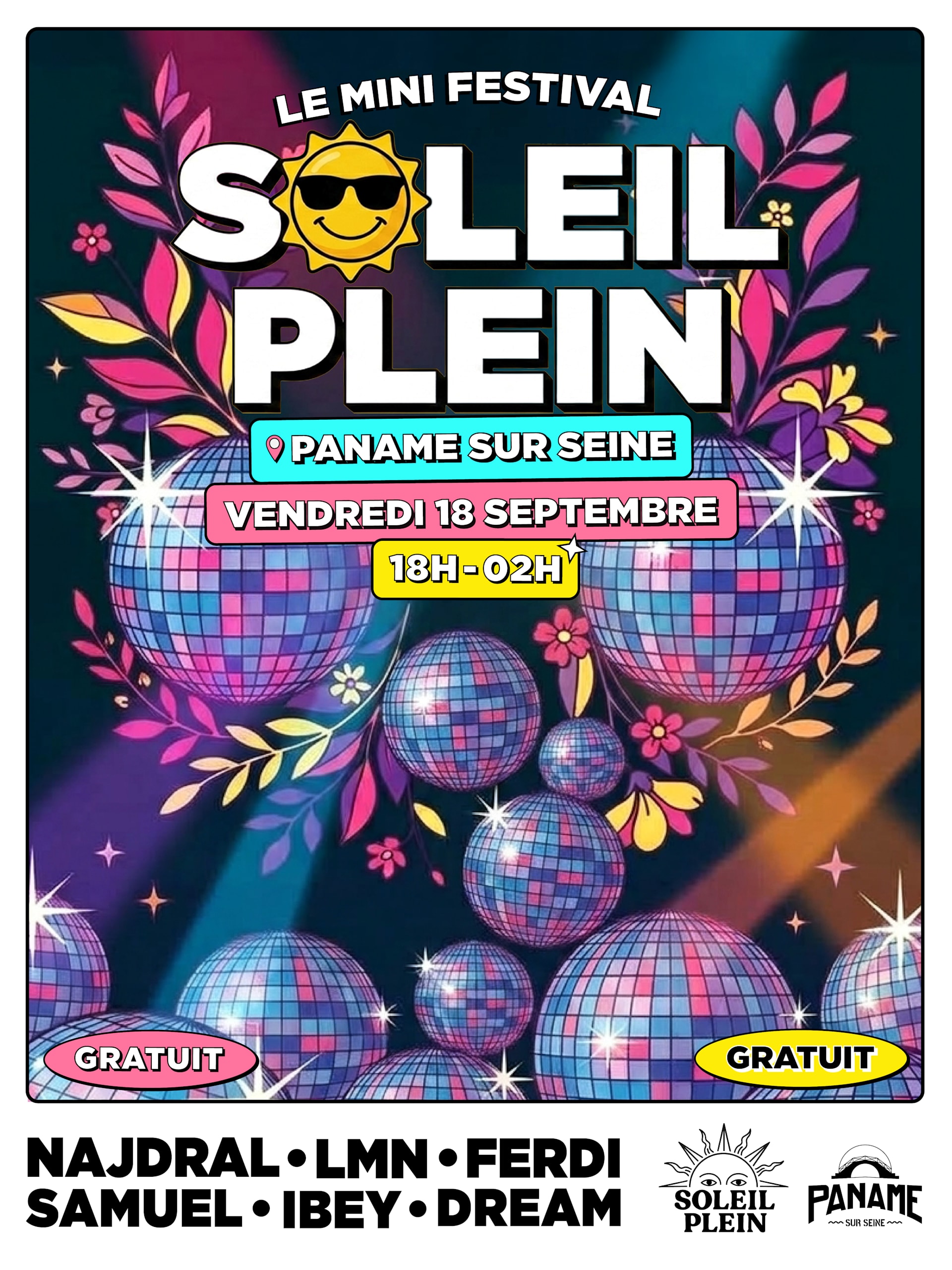 Mini Festival Soleil Plein : Lmn, Ibey, Ferdi & More