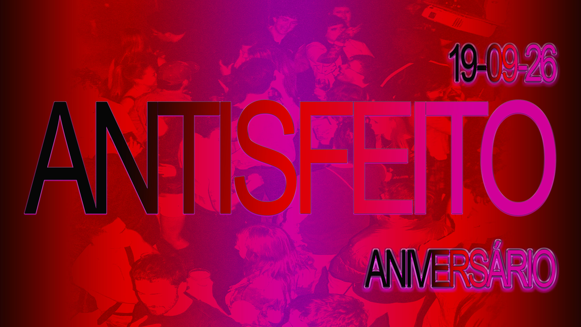 Antisfeito ☆ Anivesário De 1 Ano