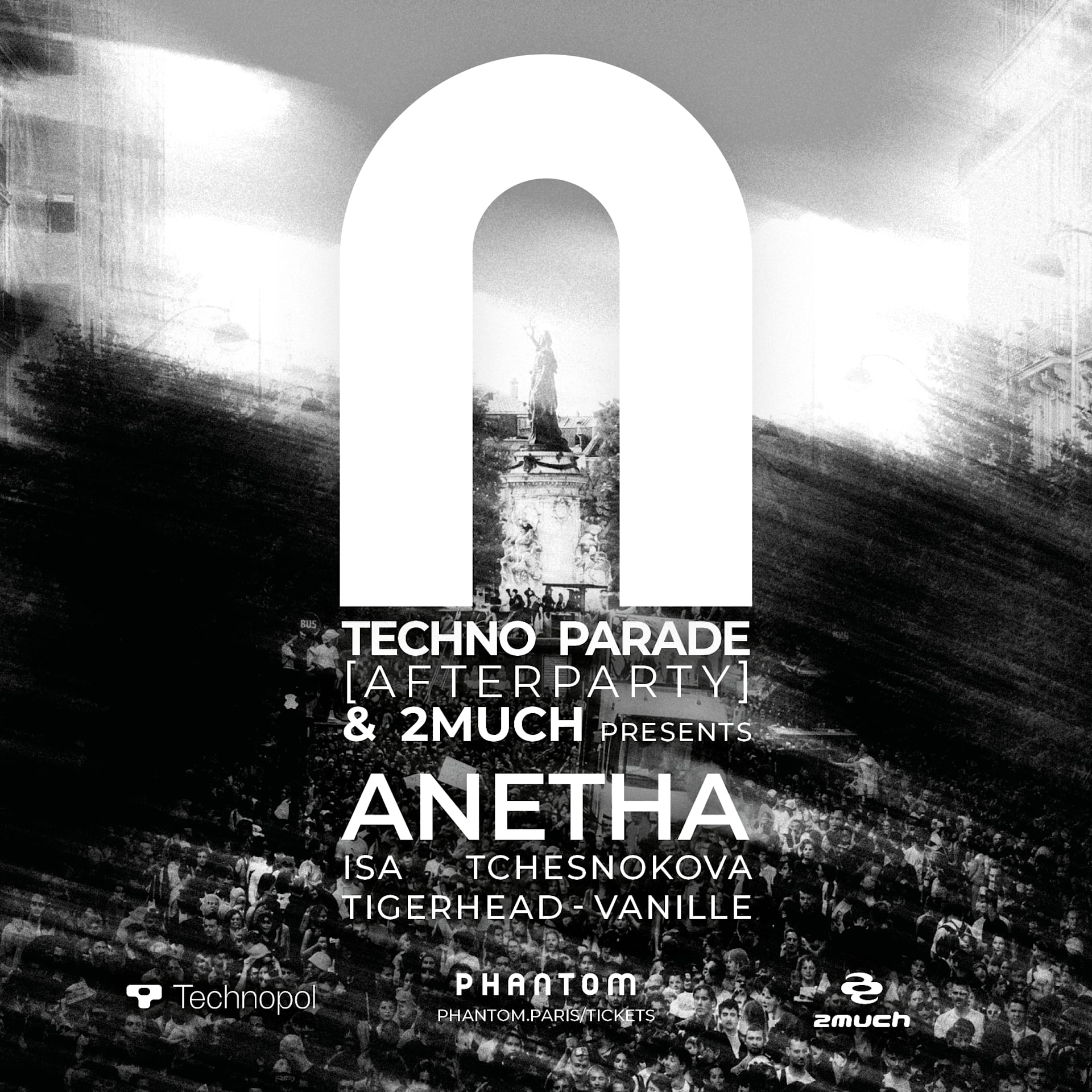 Phantom X Techno Parade & 2much : Anetha