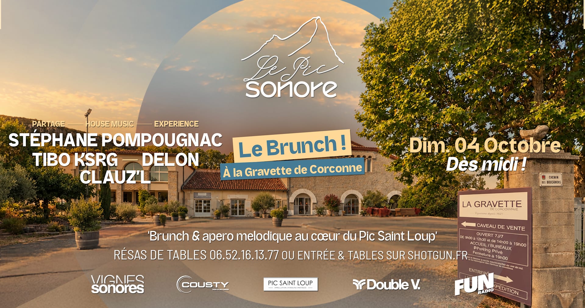 Pic Sonore - Le Brunch À La Gravette De Corconne