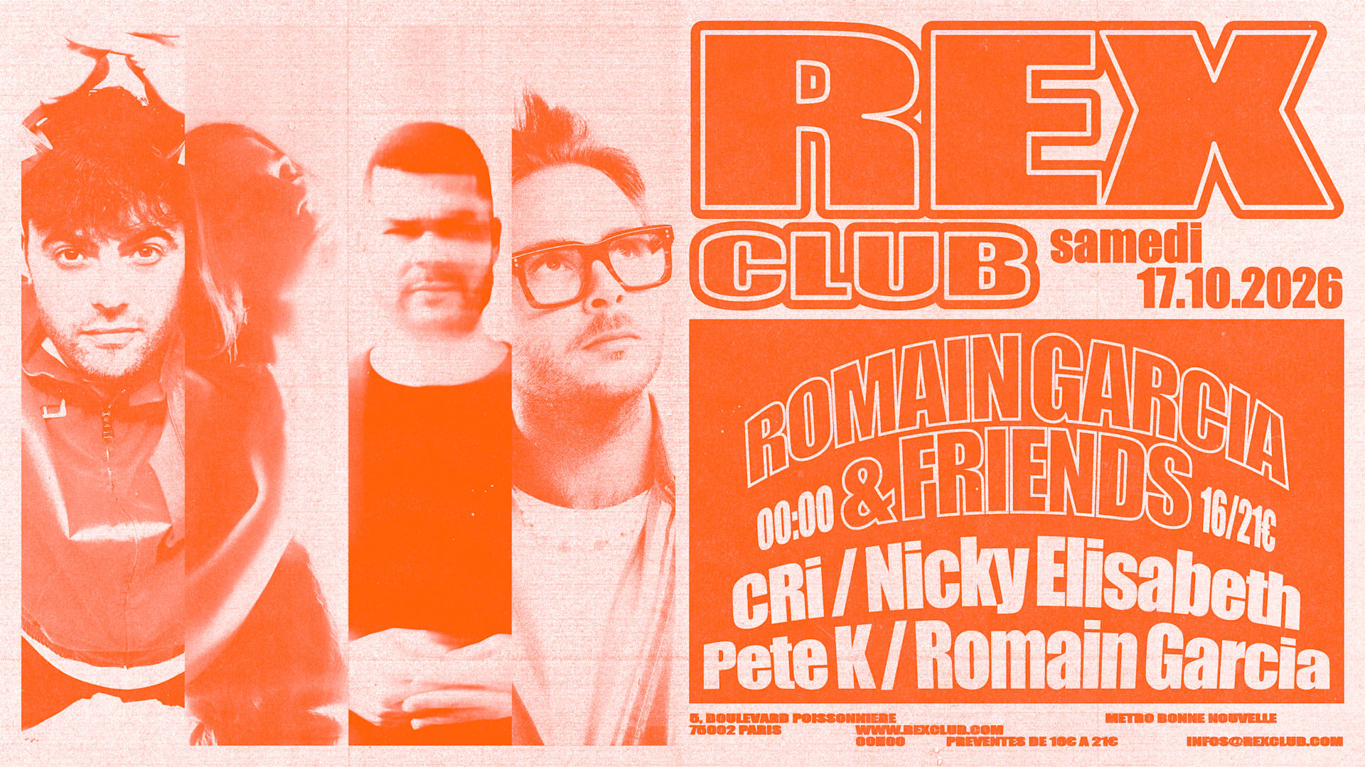 Romain Garcia & Friends: Cri, Nicky Elisabeth, Pete K & More