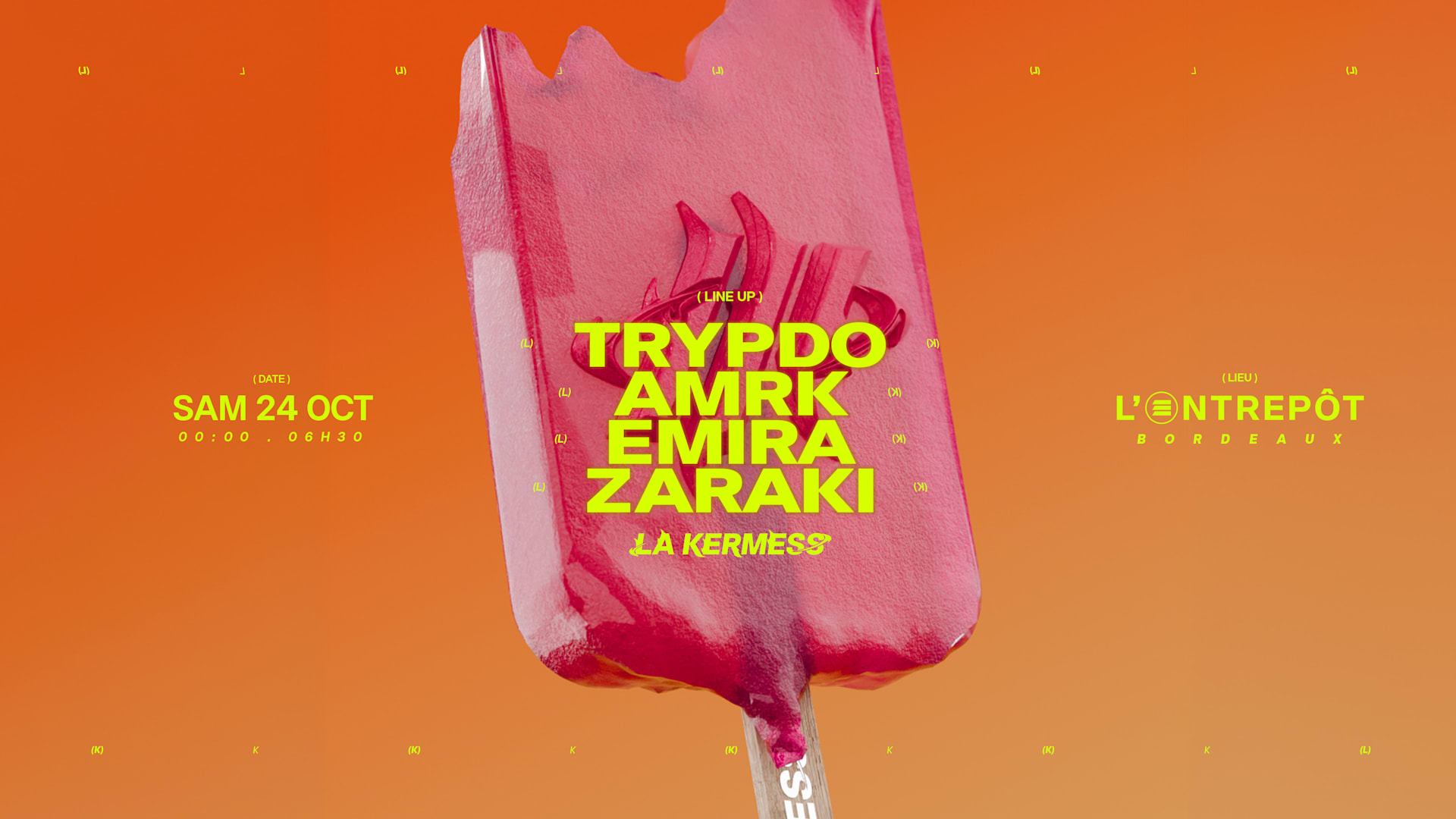 La Kermess Summer Rave // Trypdo - Amrk - Emira - Zaraki