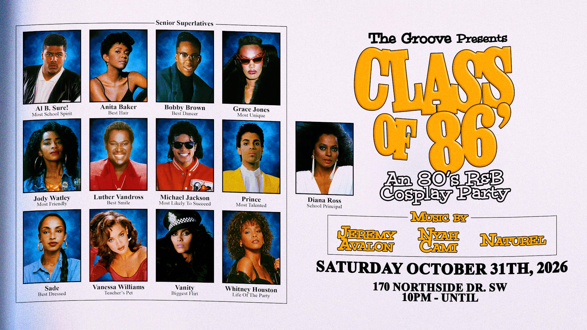 80's R&B Halloween Party