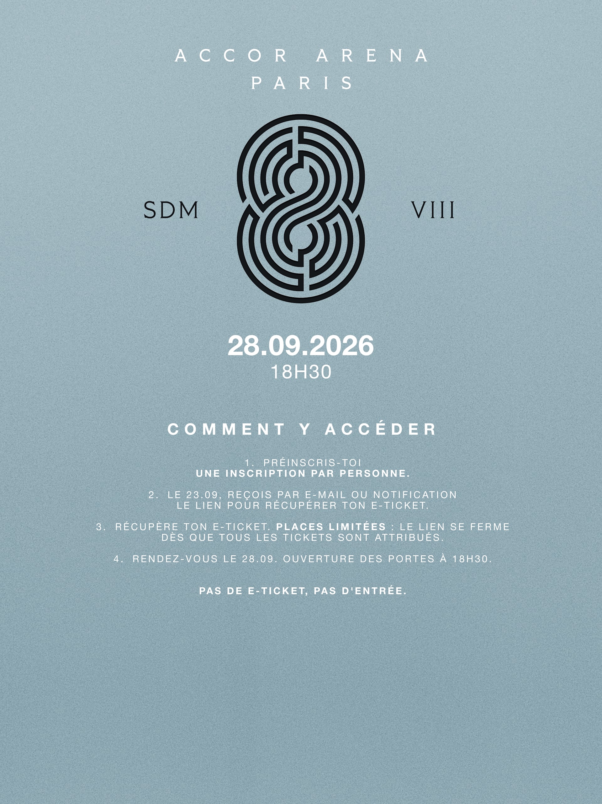 Sdm Watch Party Accor Arena 28.09.26