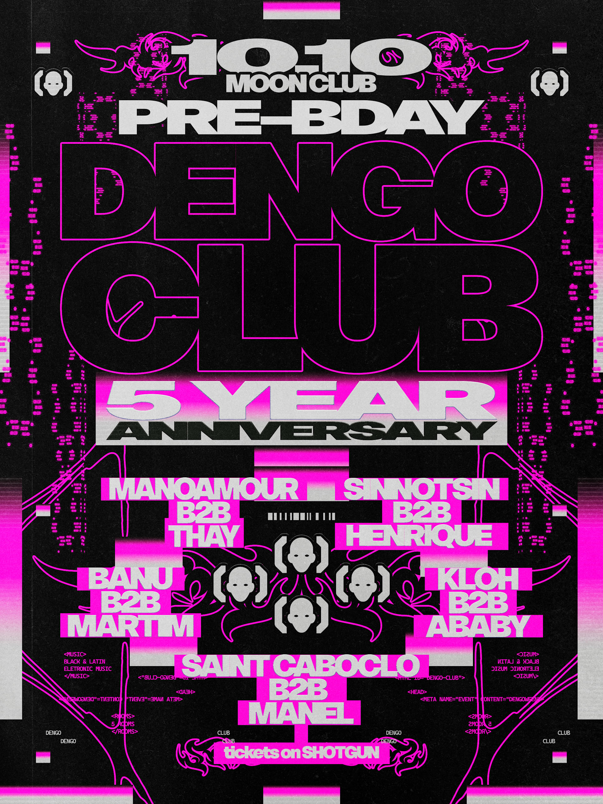 Pre-Bday Dengo Club 5 Years