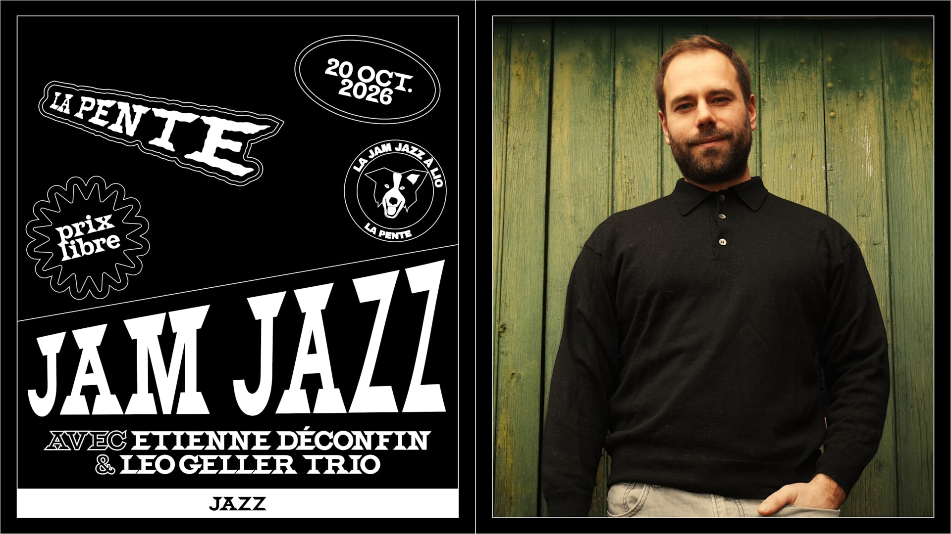 Jam Jazz À Lio #22 Avec Etienne Déconfin & Léo Geller Trio
