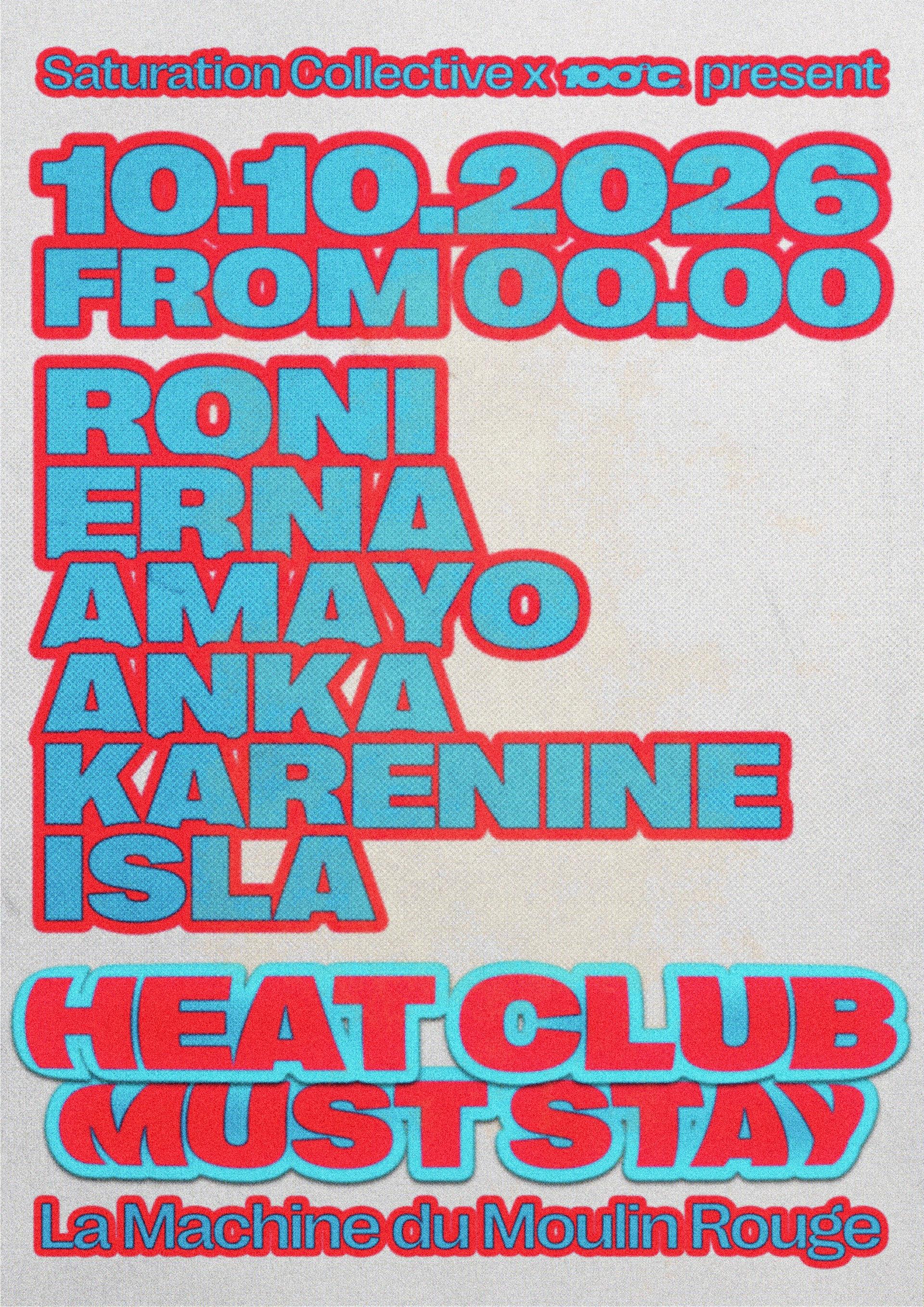 Heat Club By Saturation Collective & 100°C