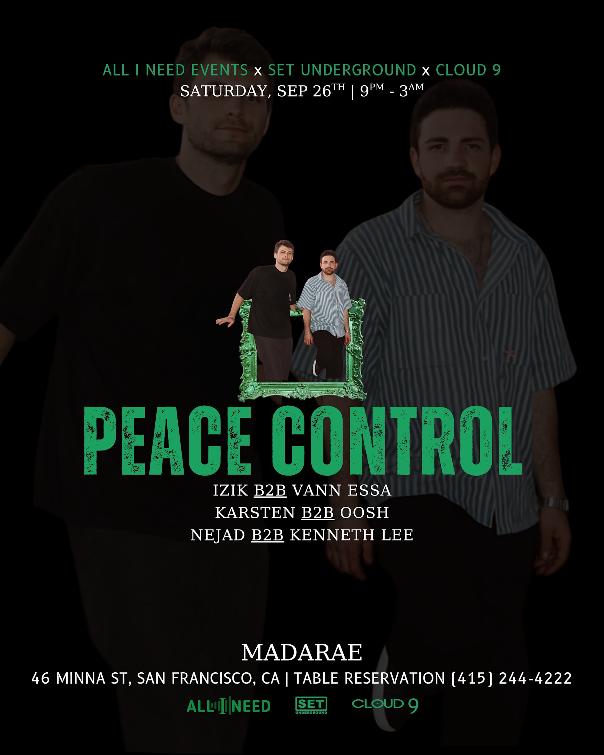 Peace Control  (Indie Dance & Afro House) At Madarae