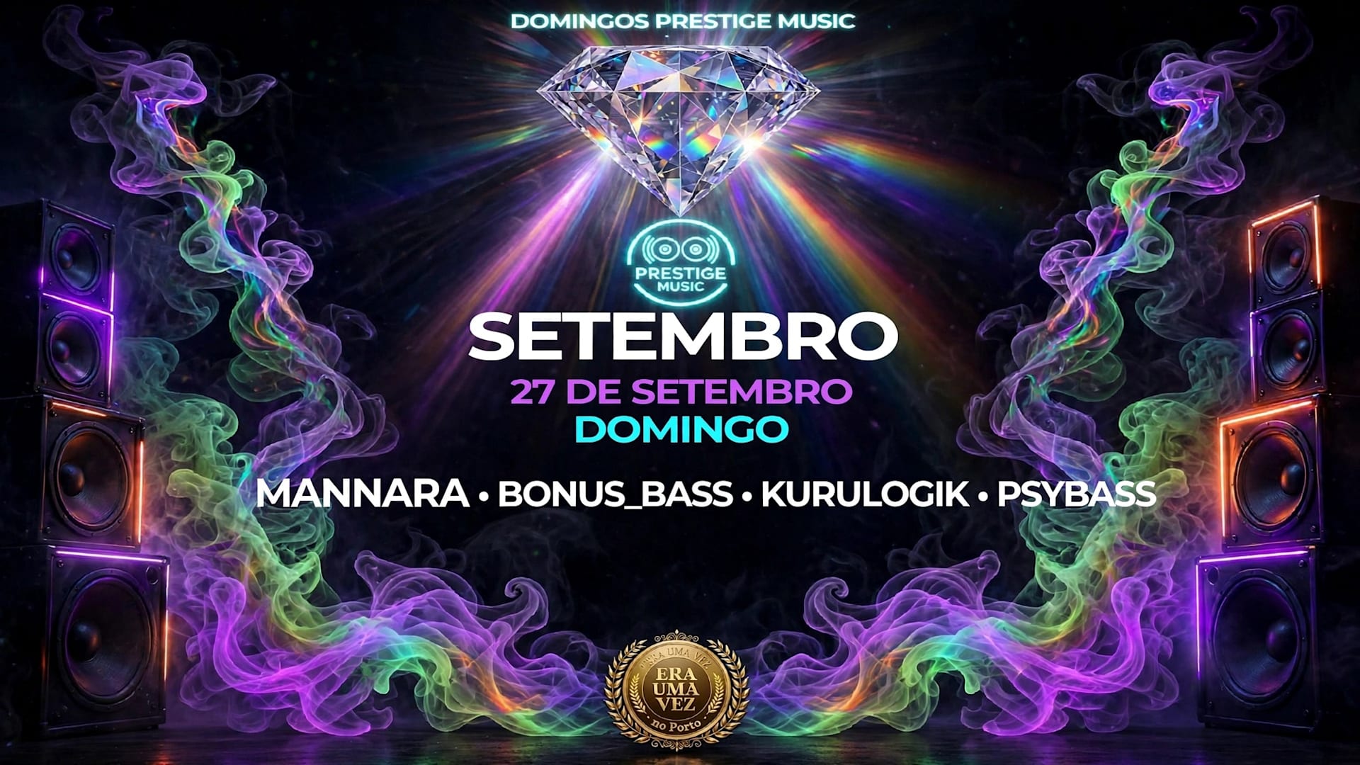 27/09/2026 - Domingos Prestige Invictus Music Apresenta