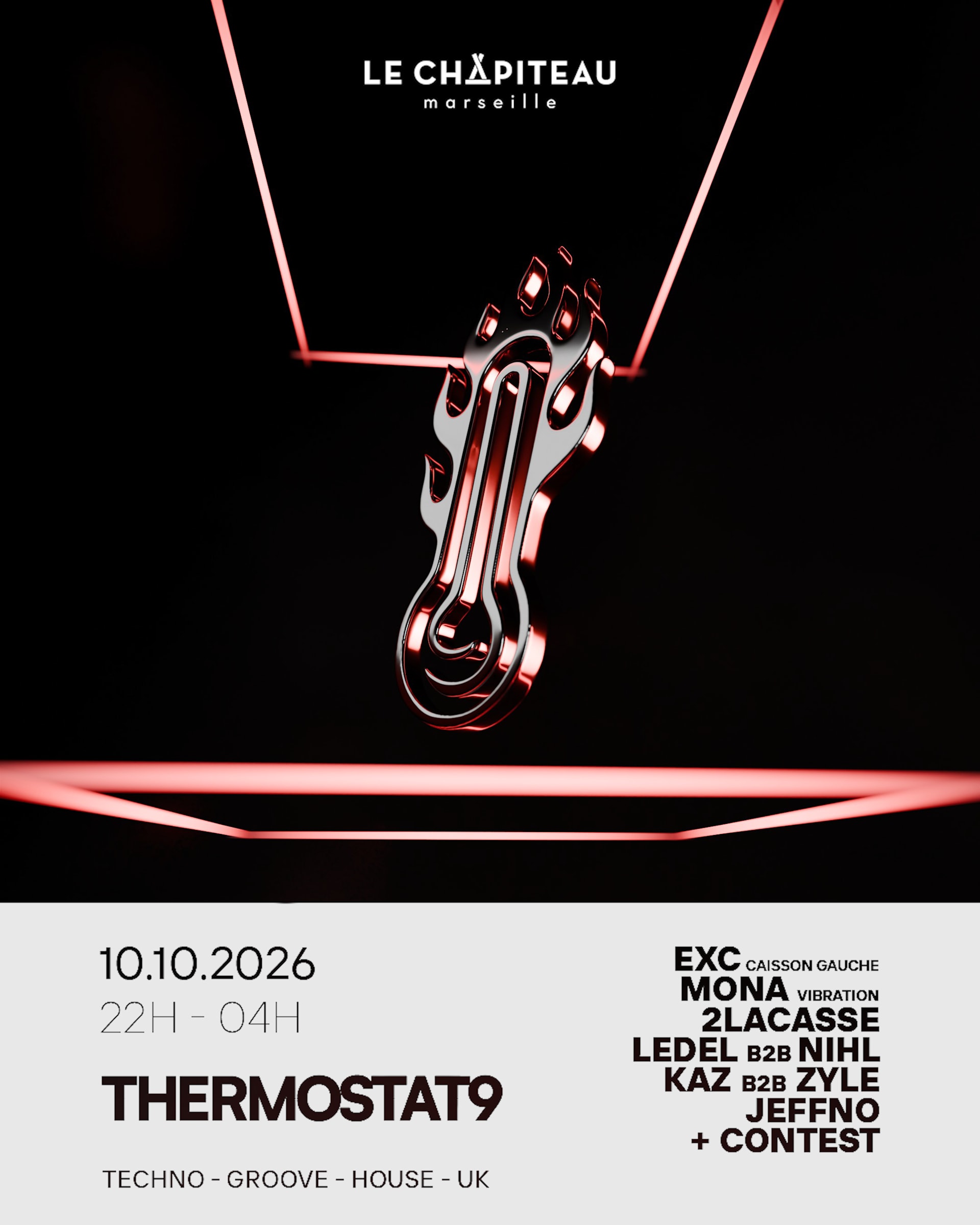 Thermostat 9 : Exc, Mona, Ledel, Nihl, Jeffno & More