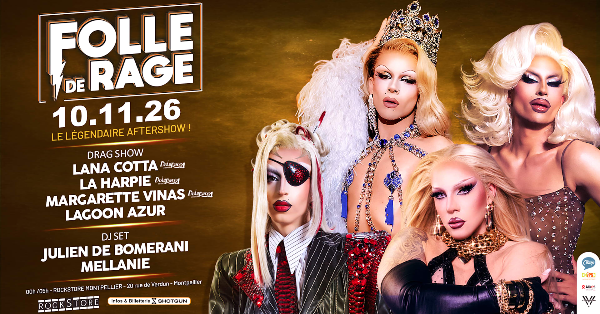Folle De Rage X Rockstore - Le Legendaire Aftershow !