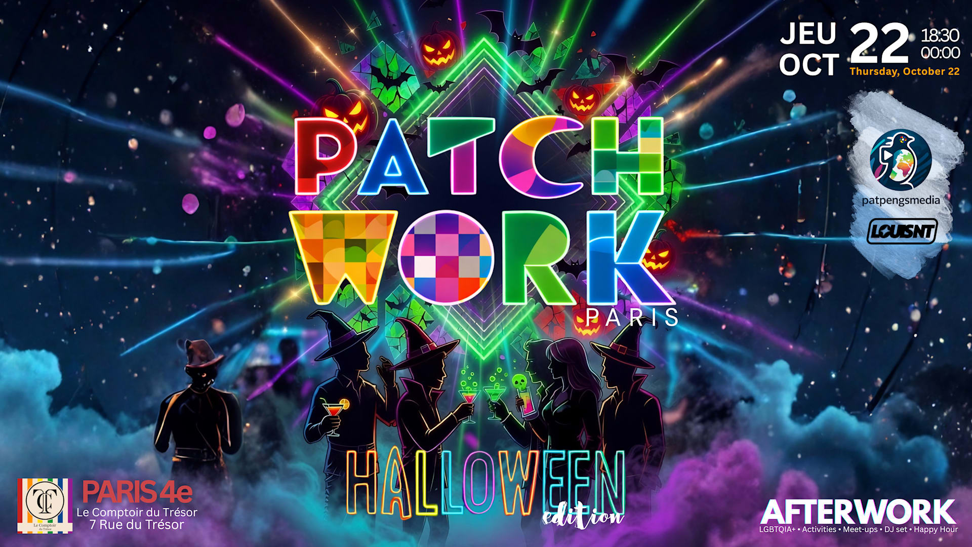 Patchwork Paris Afterwork Halloween Edition