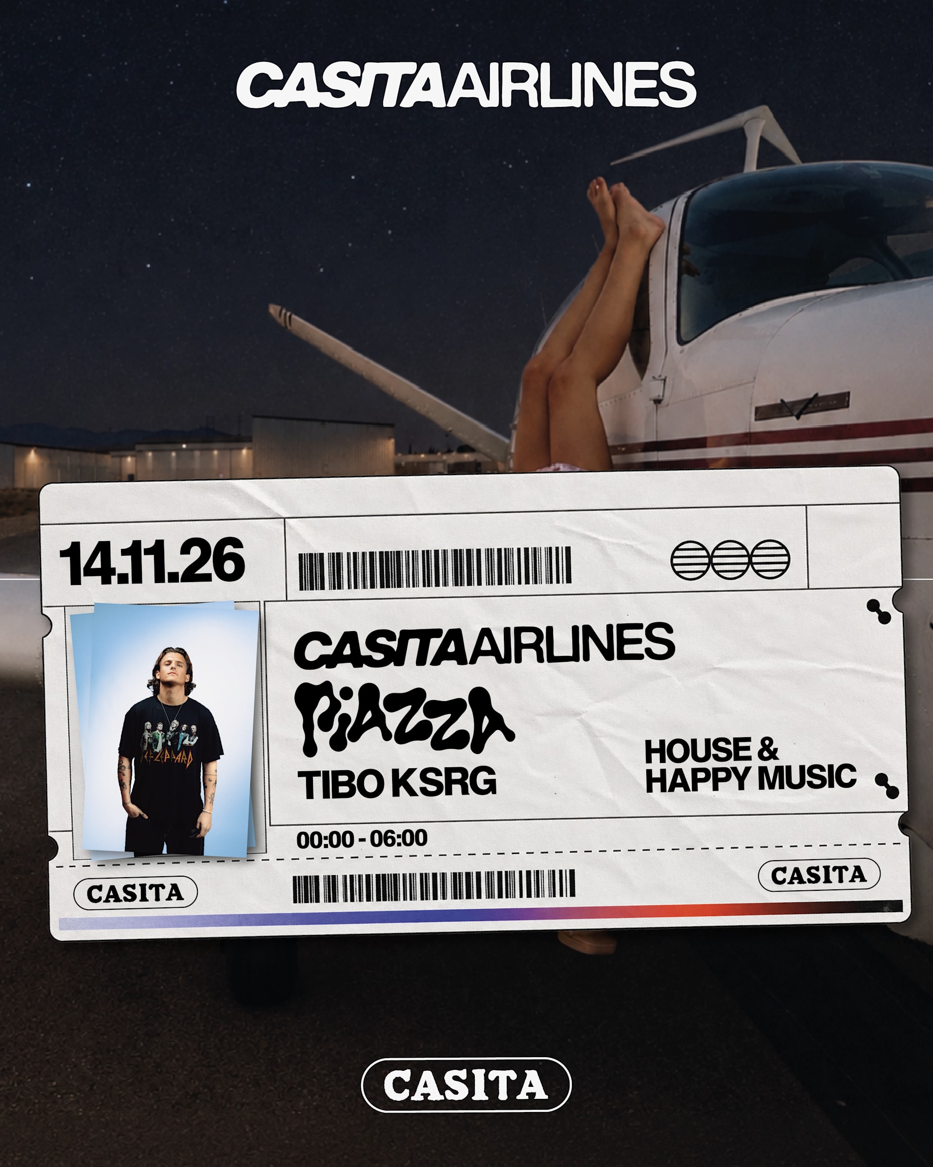 Samedi 14 Novembre - Casita Airlines