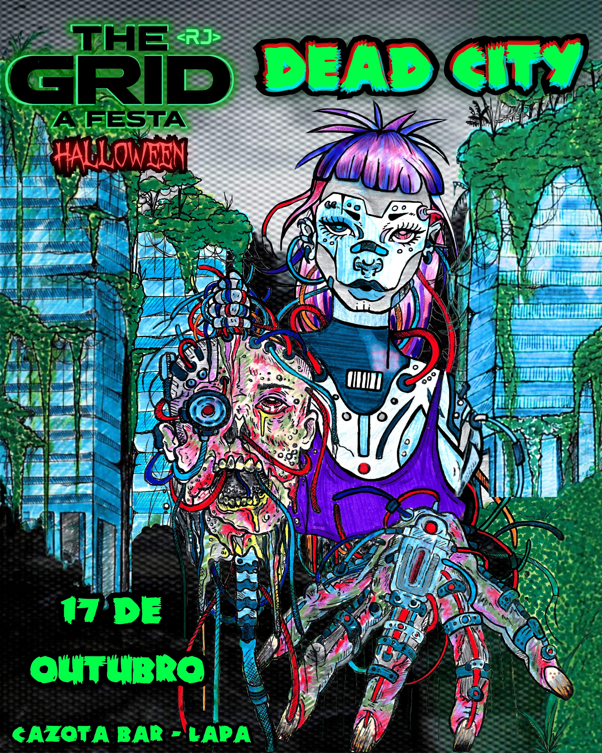 The Grid Halloween Rj: Dead City