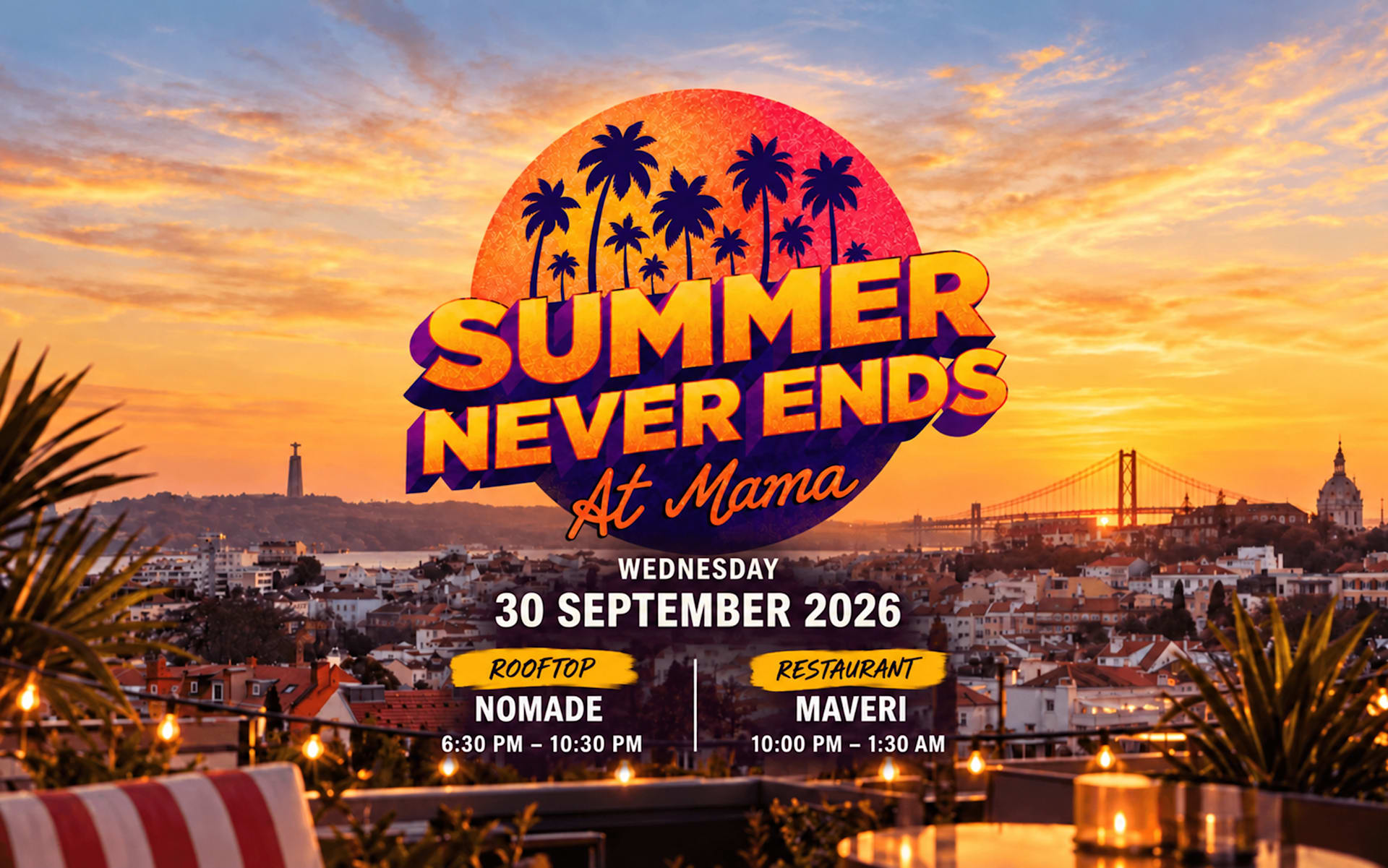 Summer Never Ends At Mama Lisboa